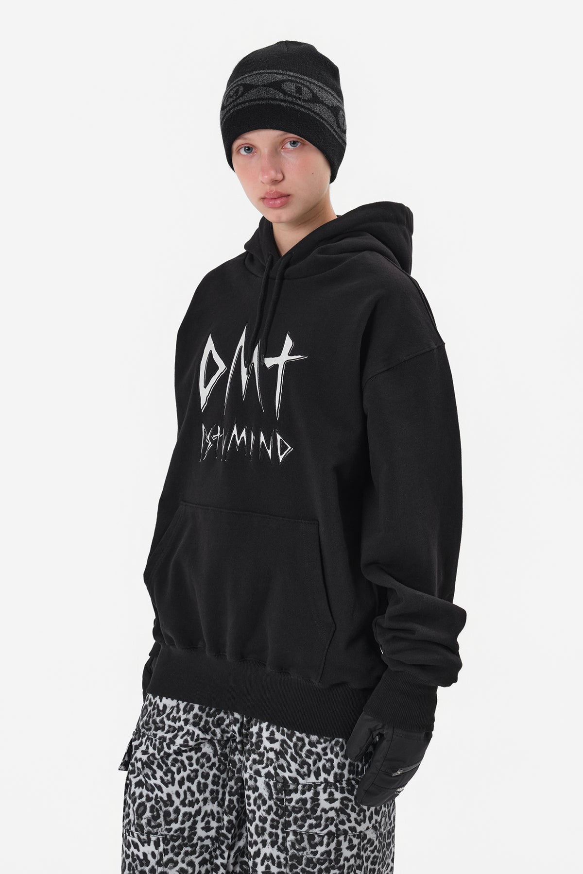 VERT DMT TEAM HOODIE BLACK