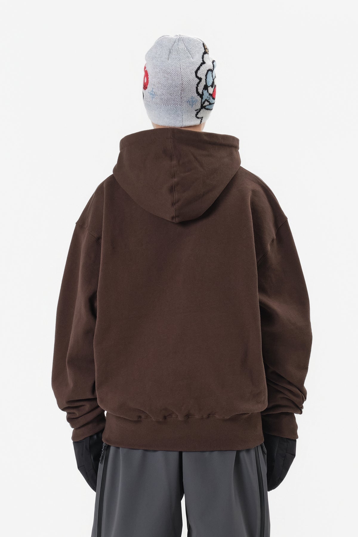 [INVITED] DMT TEAM HOODIE BROWN