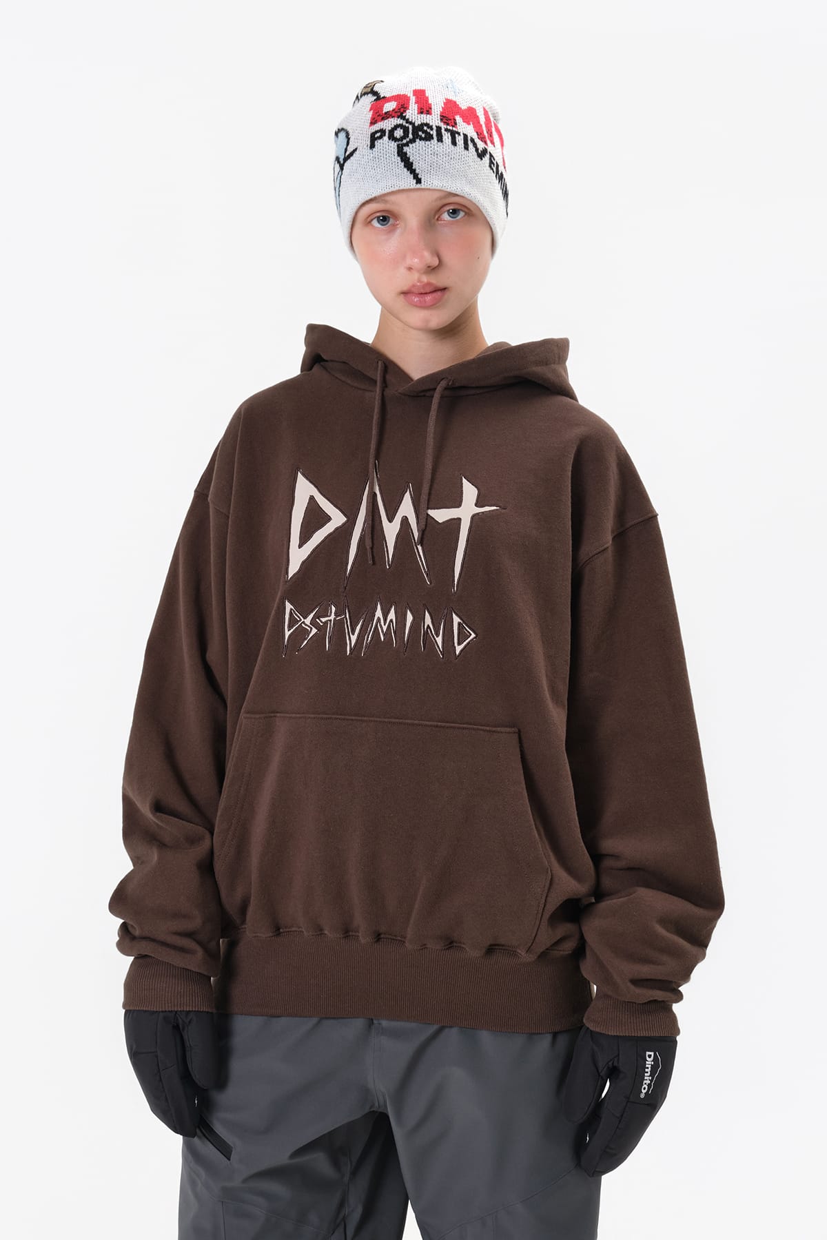 [PROMO] DMT TEAM HOODIE BROWN