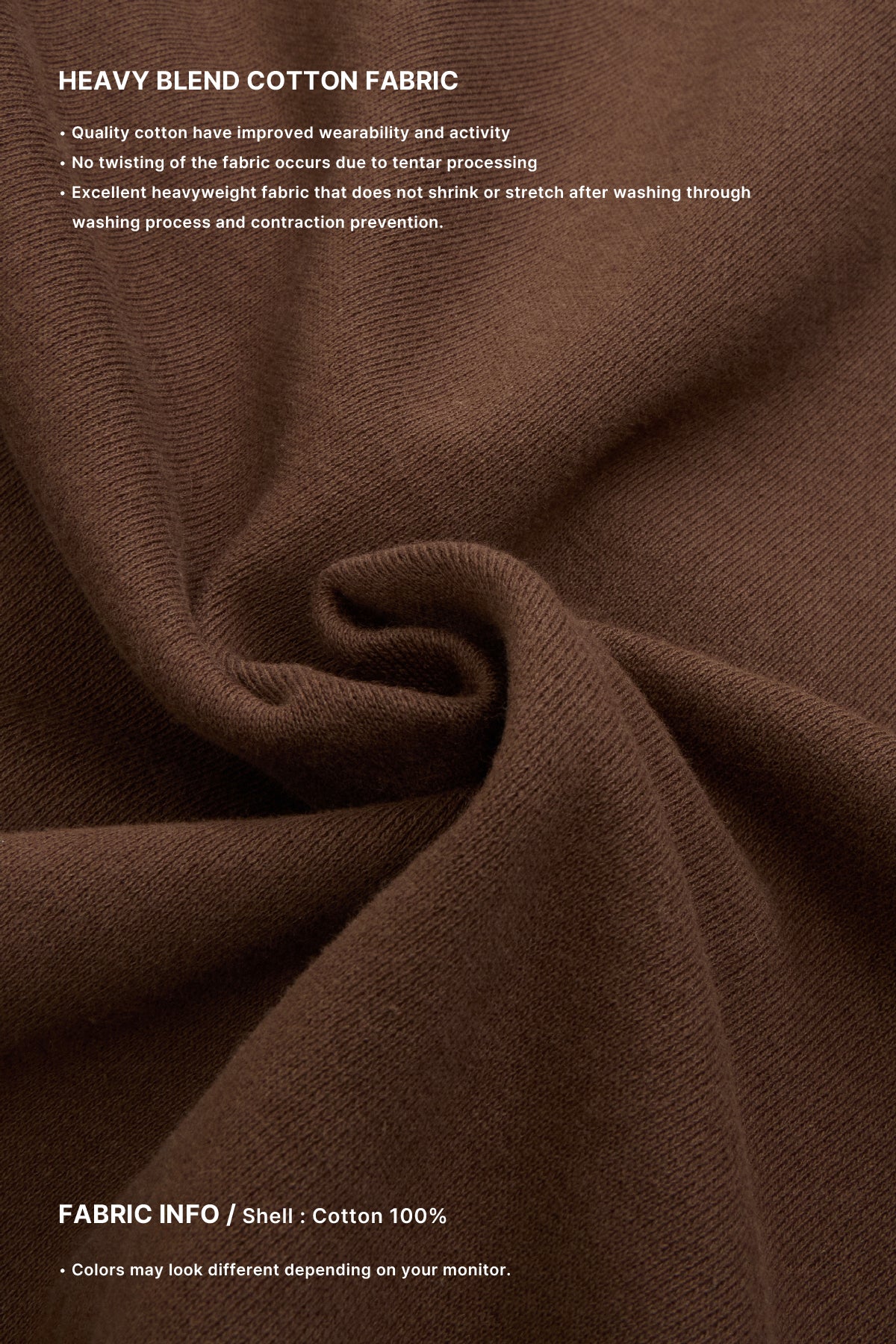 VERT DMT TEAM HOODIE BROWN