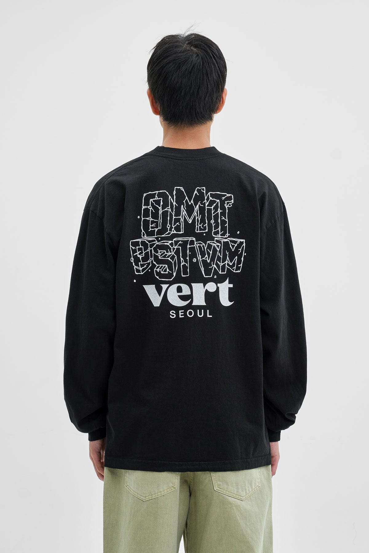 [INVITED] DMT VERT SEOUL LSV GD 6.5OZ TEE BLACK