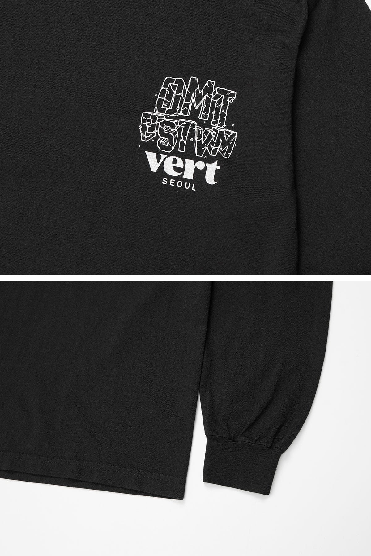 [INVITED] DMT VERT SEOUL LSV GD 6.5OZ TEE BLACK