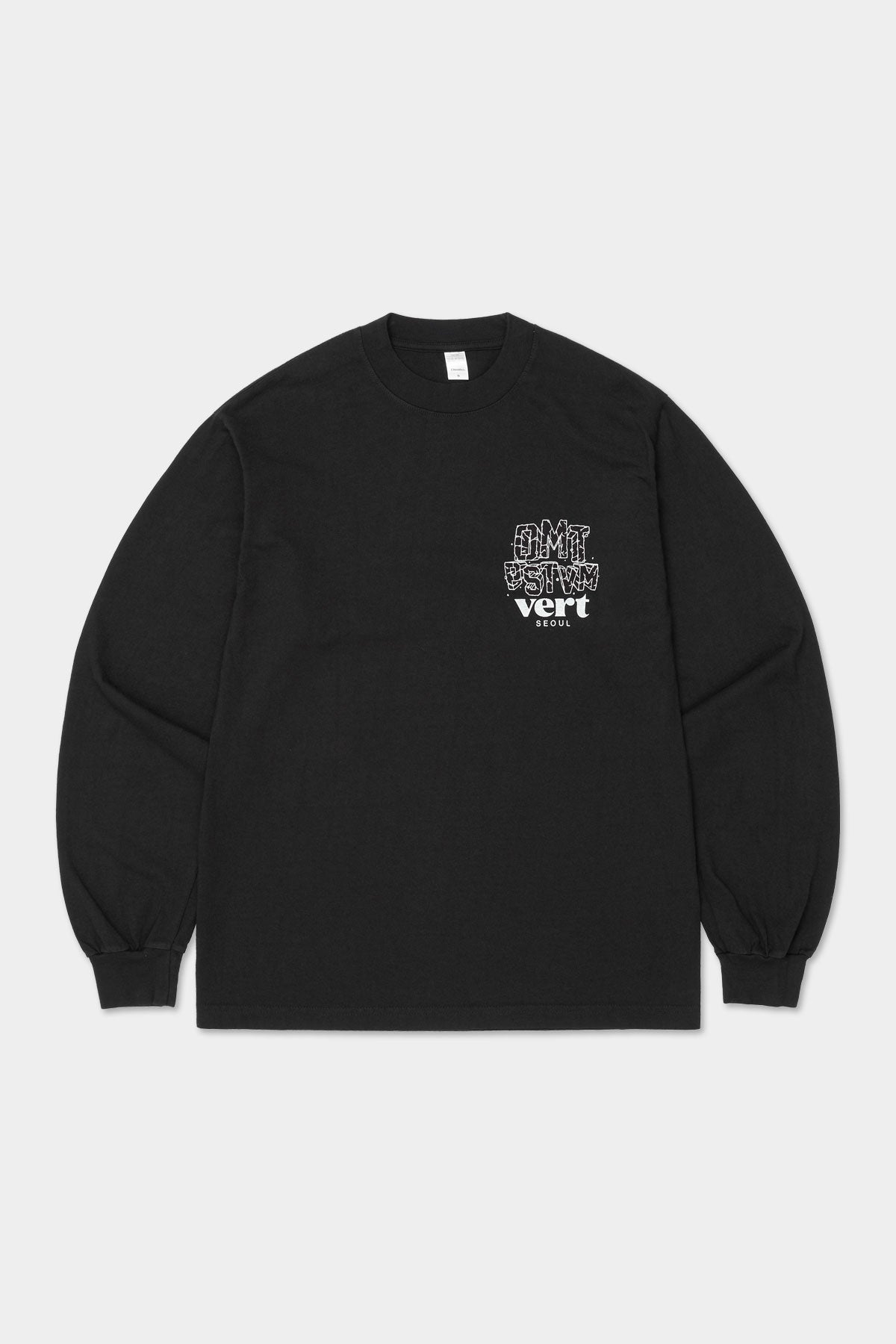 [PROMO] DMT VERT SEOUL LSV GD 6.5OZ TEE BLACK