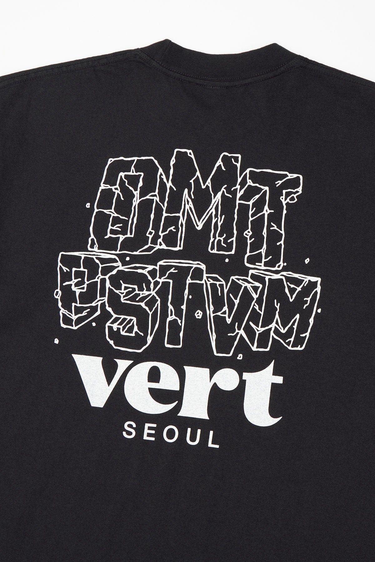 [INVITED] DMT VERT SEOUL SSV GD 6.5OZ TEE BLACK