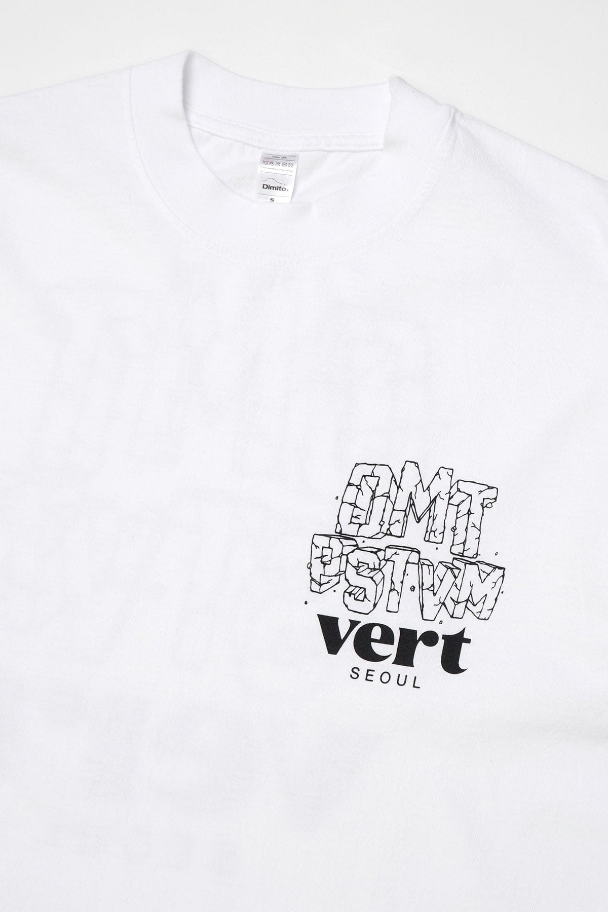 [INVITED] DMT VERT SEOUL SSV GD 6.5OZ TEE WHITE