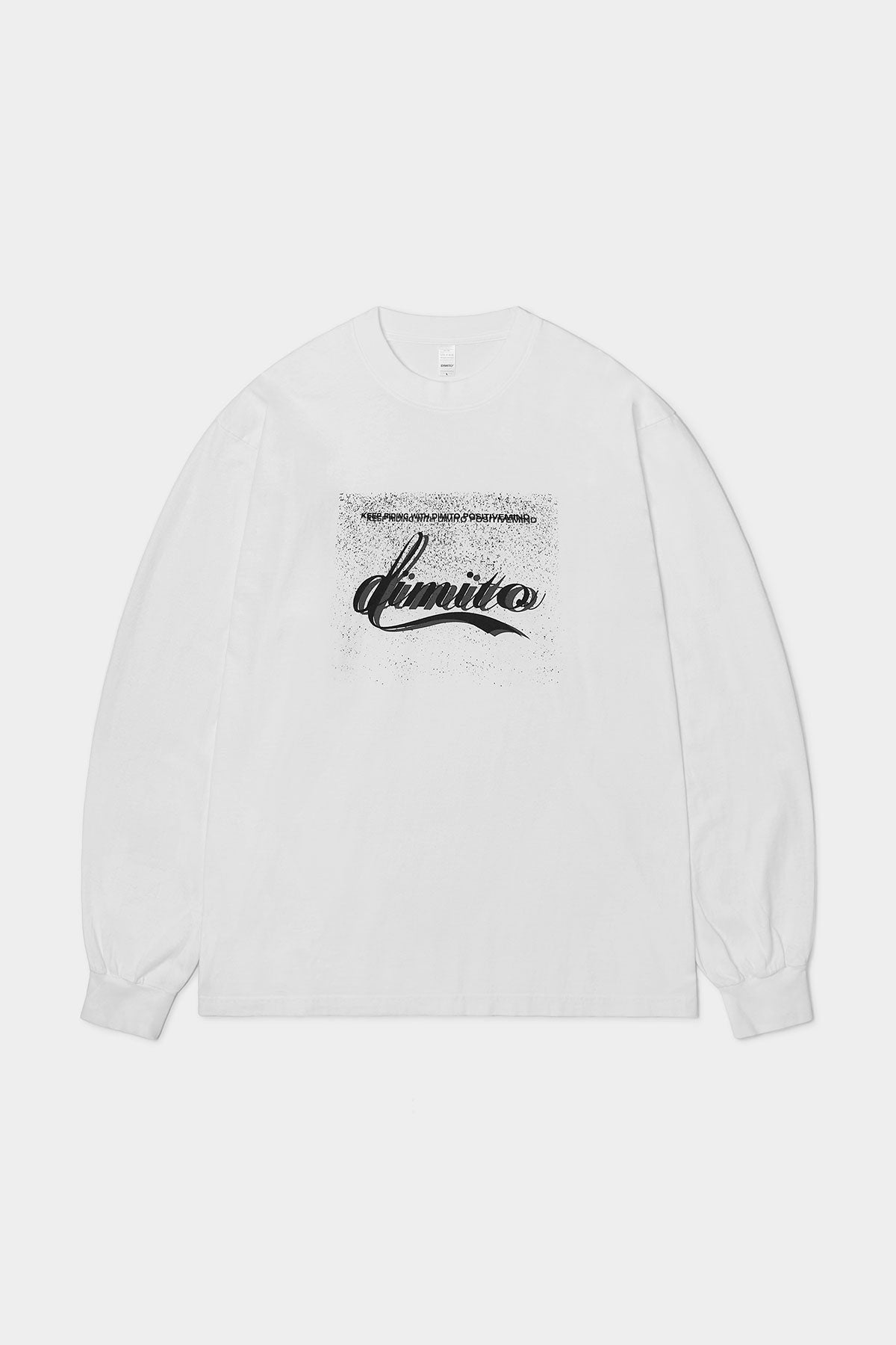 VERT DMT VINTAGE SCRIPT LSV GD 6.5OZ TEE WHITE (Available on 26.05.07)