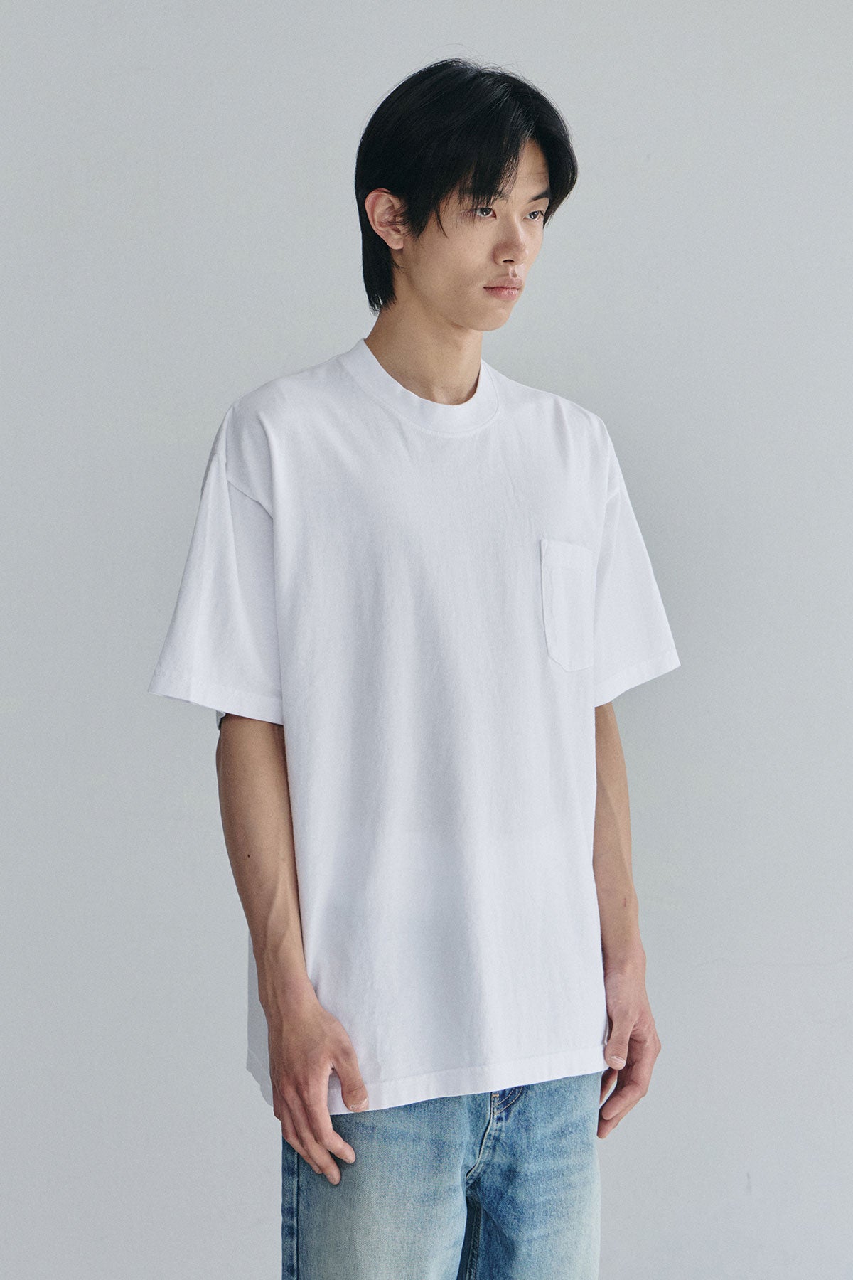 VERT DMTP POCKET SSV GD 6.5OZ TEE WHITE (Available on 26.05.07)