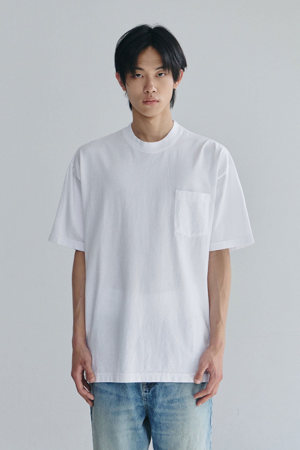 VERT DMTP POCKET SSV GD 6.5OZ TEE WHITE (Available on 26.05.07)