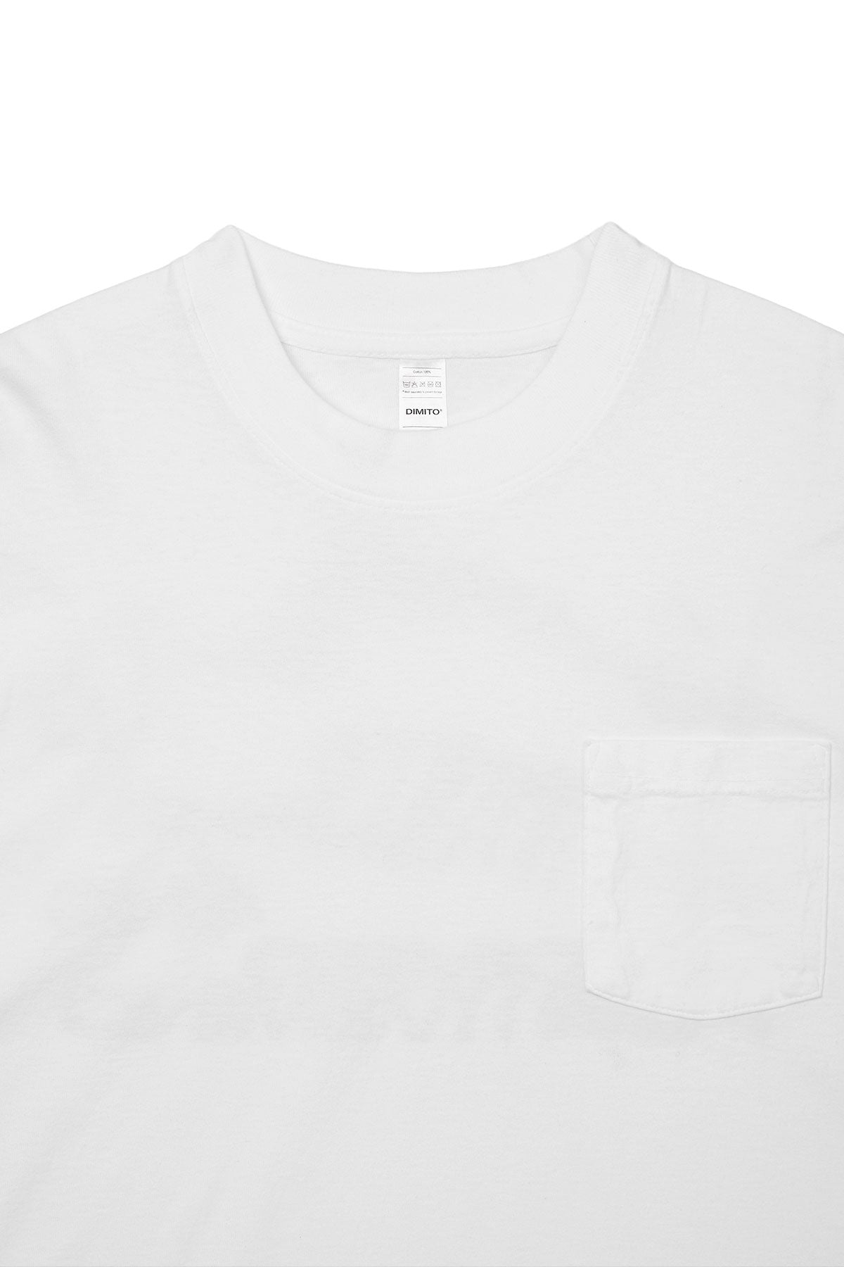 VERT DMTP POCKET SSV GD 6.5OZ TEE WHITE (Available on 26.05.07)