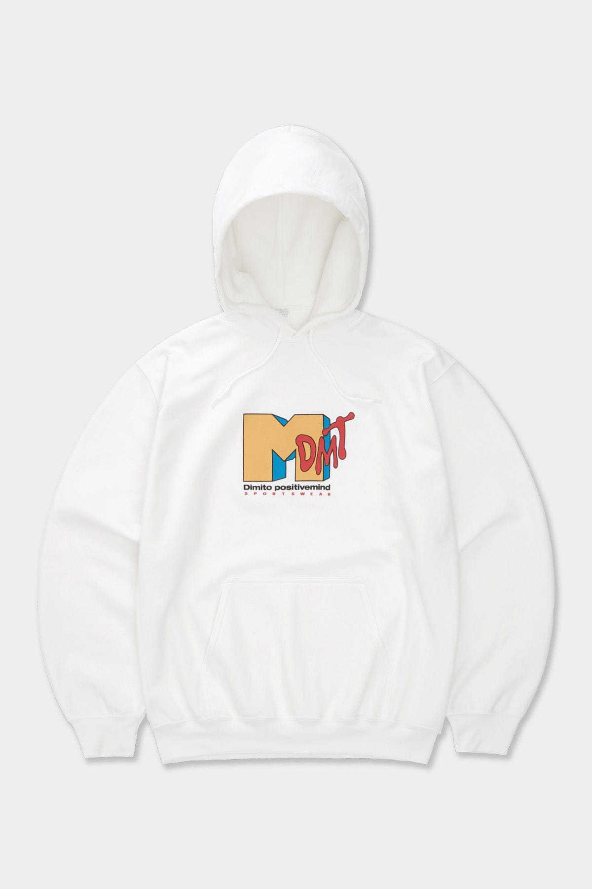 [INVITED] DMTV HOODIE WHITE