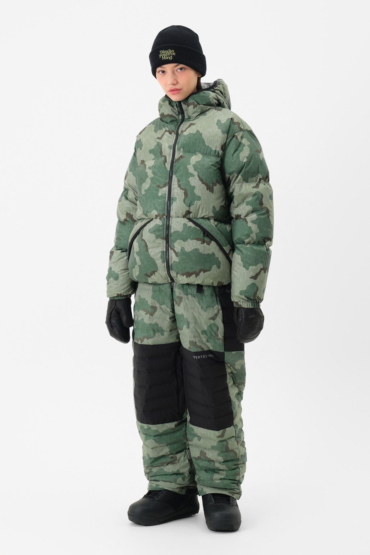 [INVITED] EASY DOWN PANTS SAND CAMO (Standard fit)