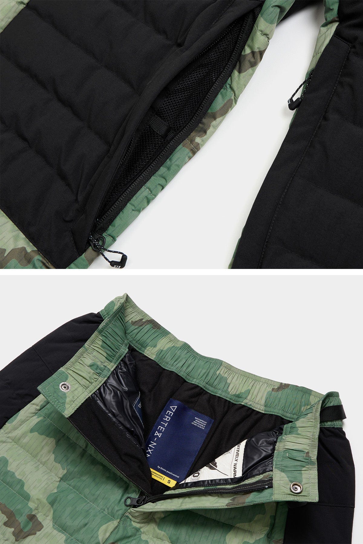 [INVITED] EASY DOWN PANTS SAND CAMO (Standard fit)
