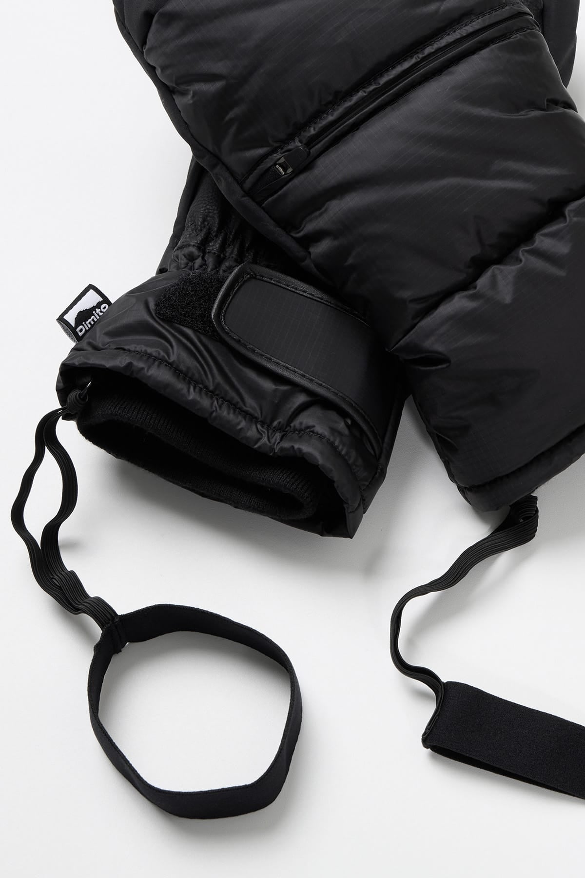 [INVITED] EASY OPEN DOWN MITTEN BLACK