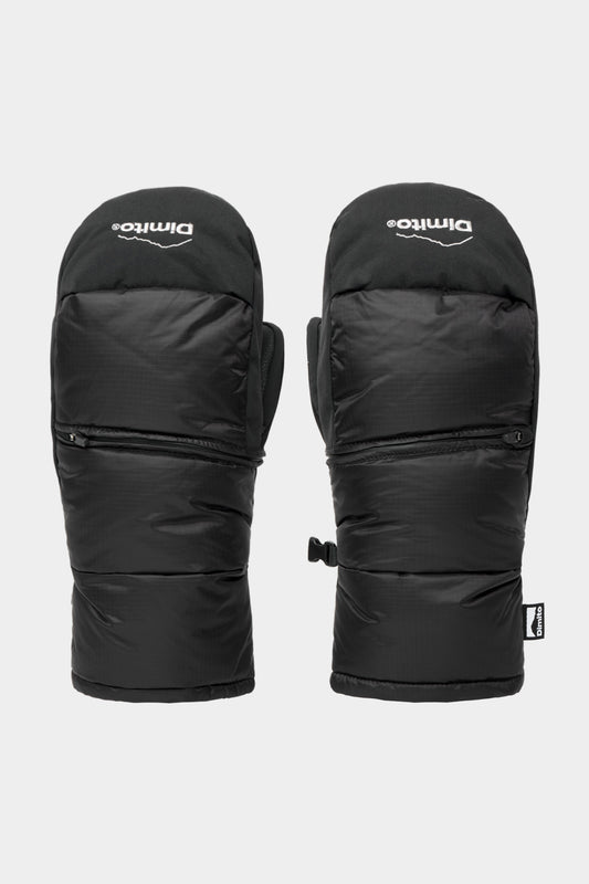 VERT EASY OPEN DOWN MITTEN BLACK