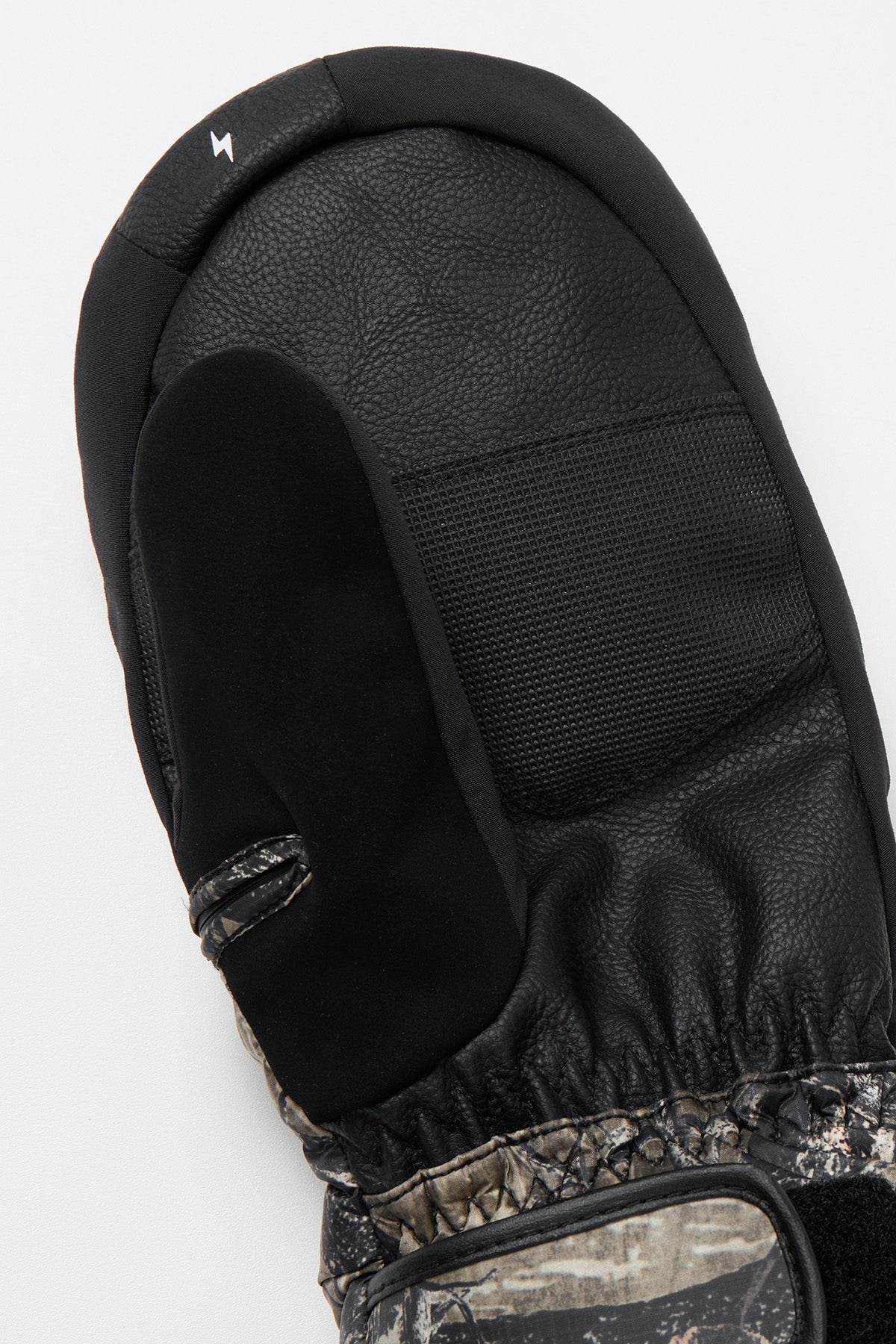 VERT EASY OPEN DOWN MITTEN BROWN TREE