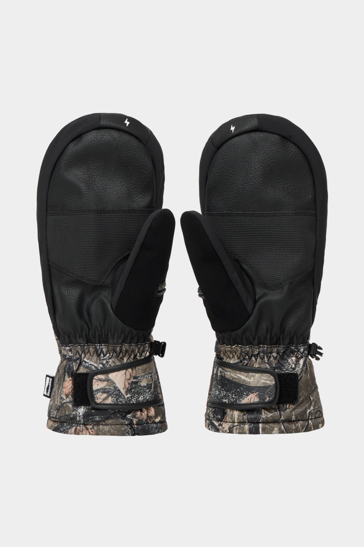 VERT EASY OPEN DOWN MITTEN BROWN TREE