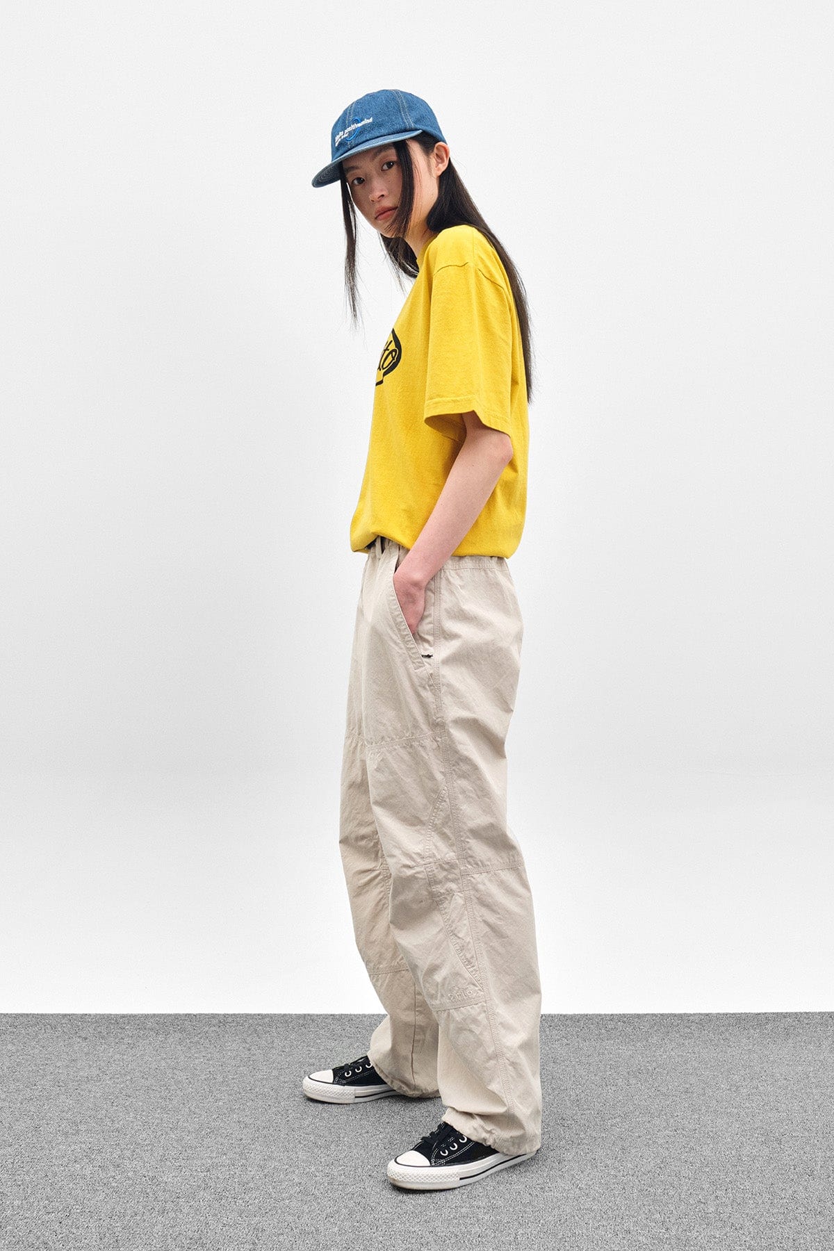 [INVITED] ENGINEER PANTS IVORY