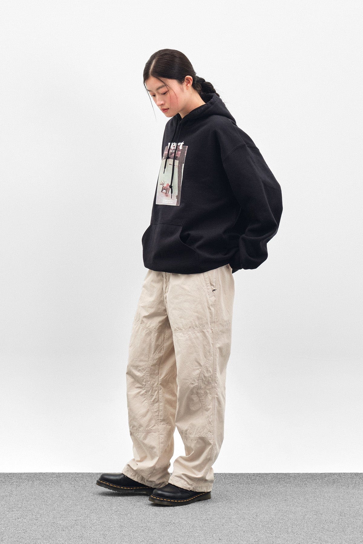 [INVITED] ENGINEER PANTS IVORY