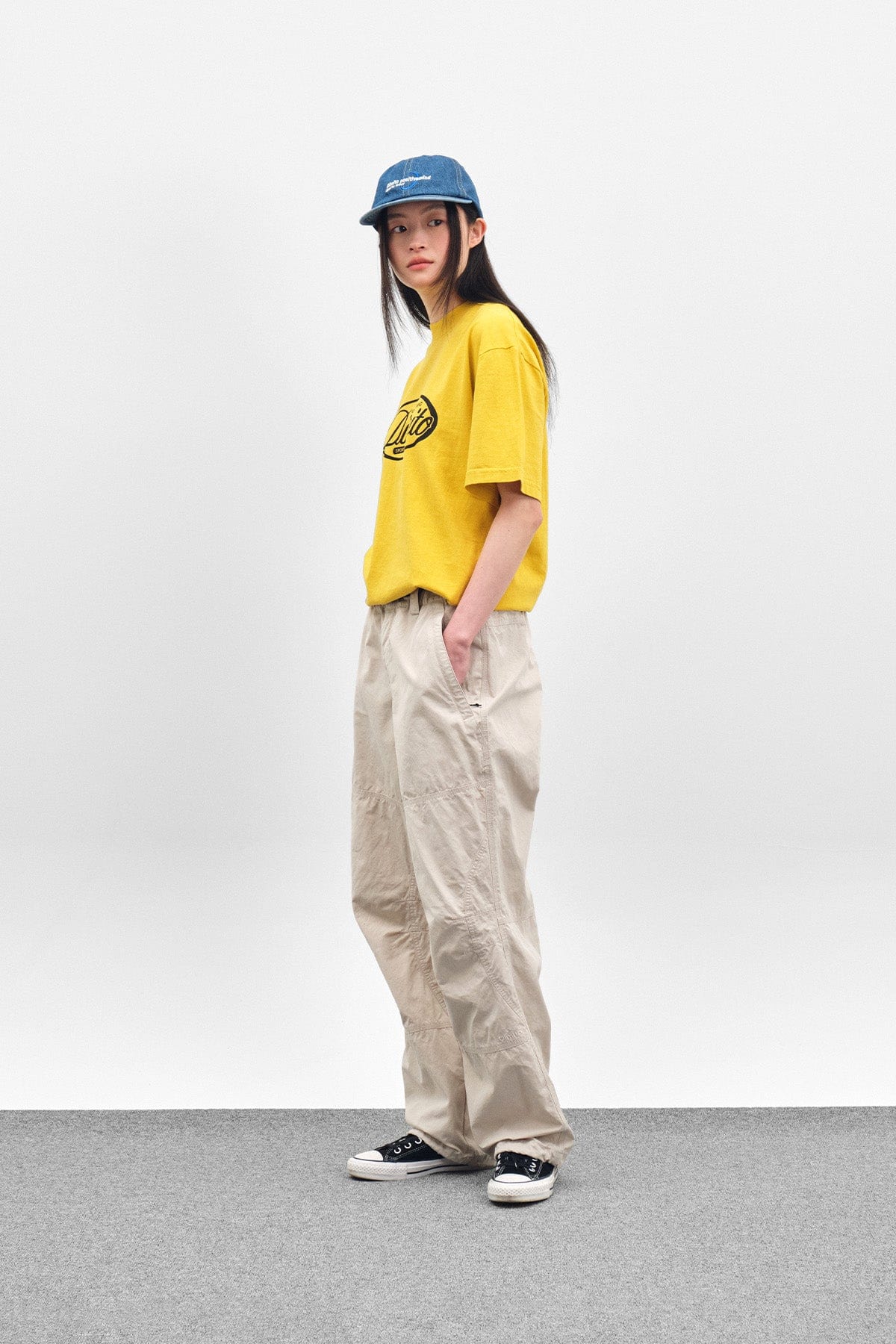 [INVITED] ENGINEER PANTS IVORY
