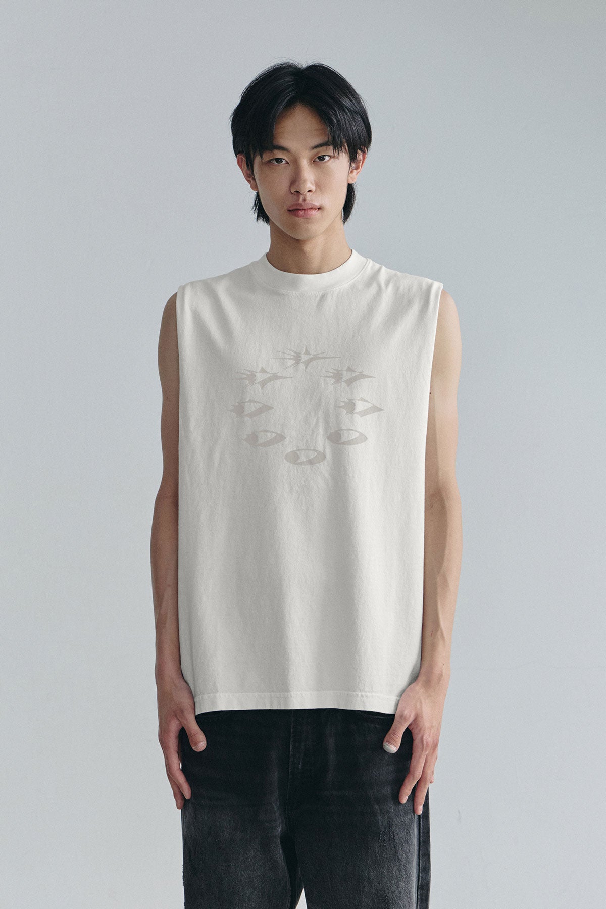 VERT EXPLODING D-AXIS GD 6.5OZ SLEEVELESS OFF WHITE (Available on 26.05.07)