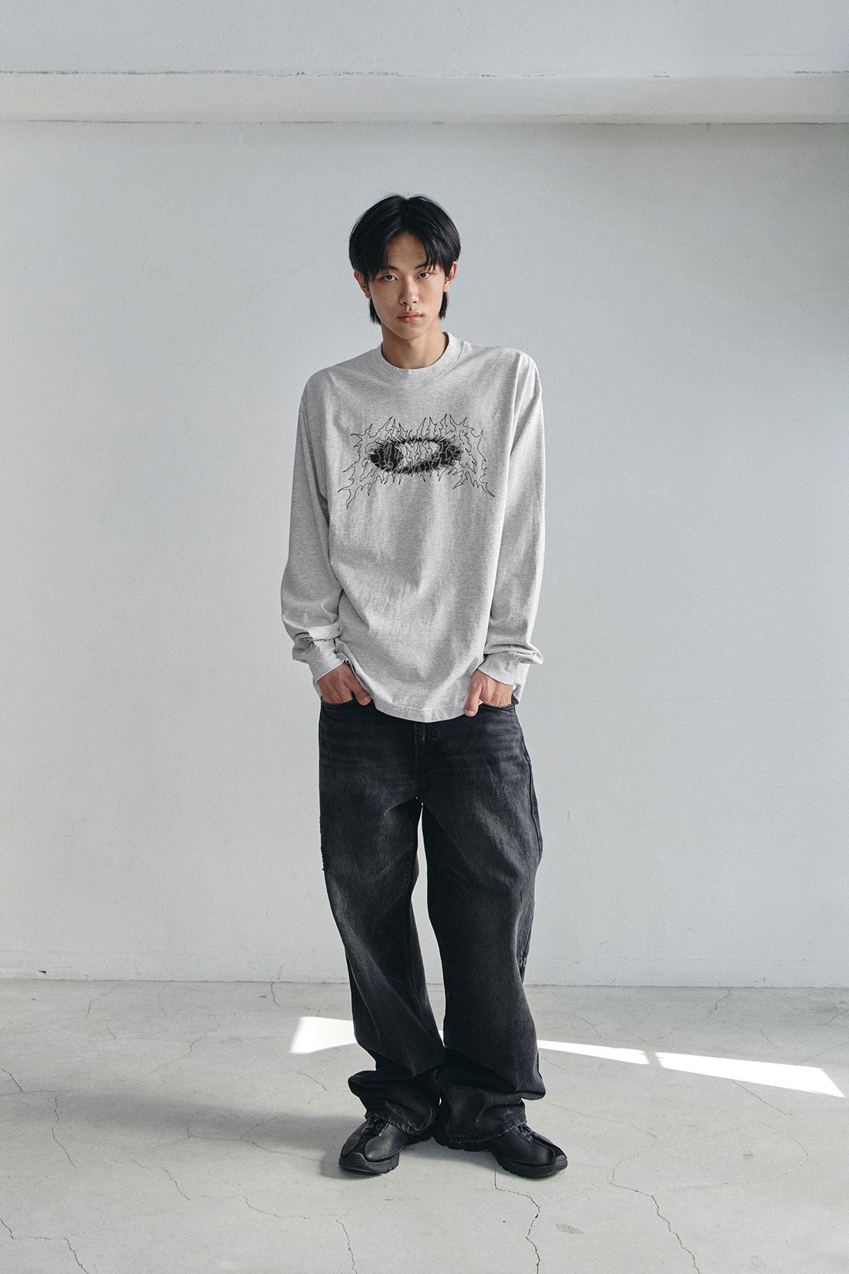 VERT EXPLODING D-AXIS LSV GD 6.5OZ TEE ASH (Available on 26.05.07)