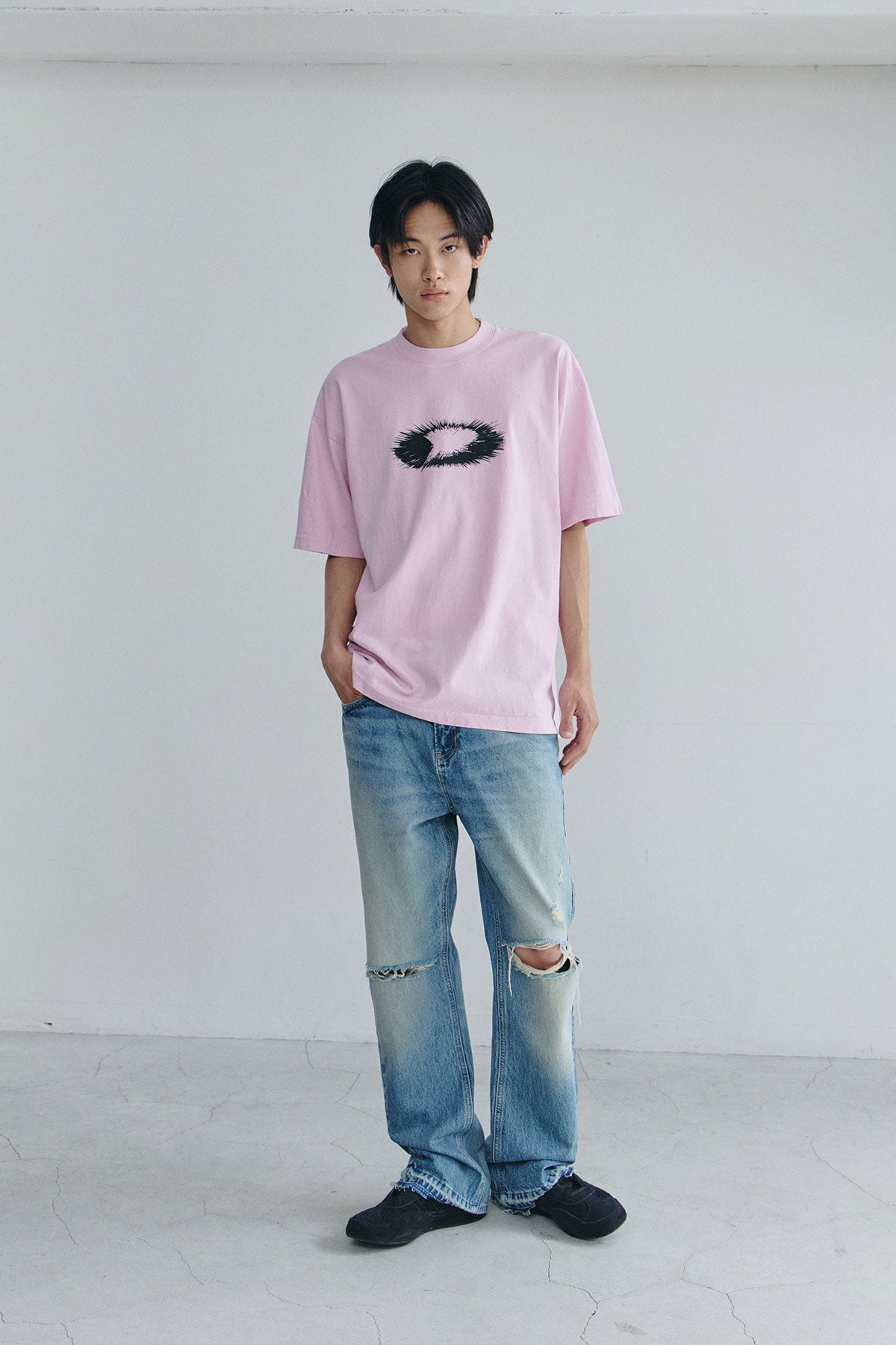 VERT EXPLODING D-AXIS SSV GD 6.5OZ TEE PINK (Available on 26.05.07)