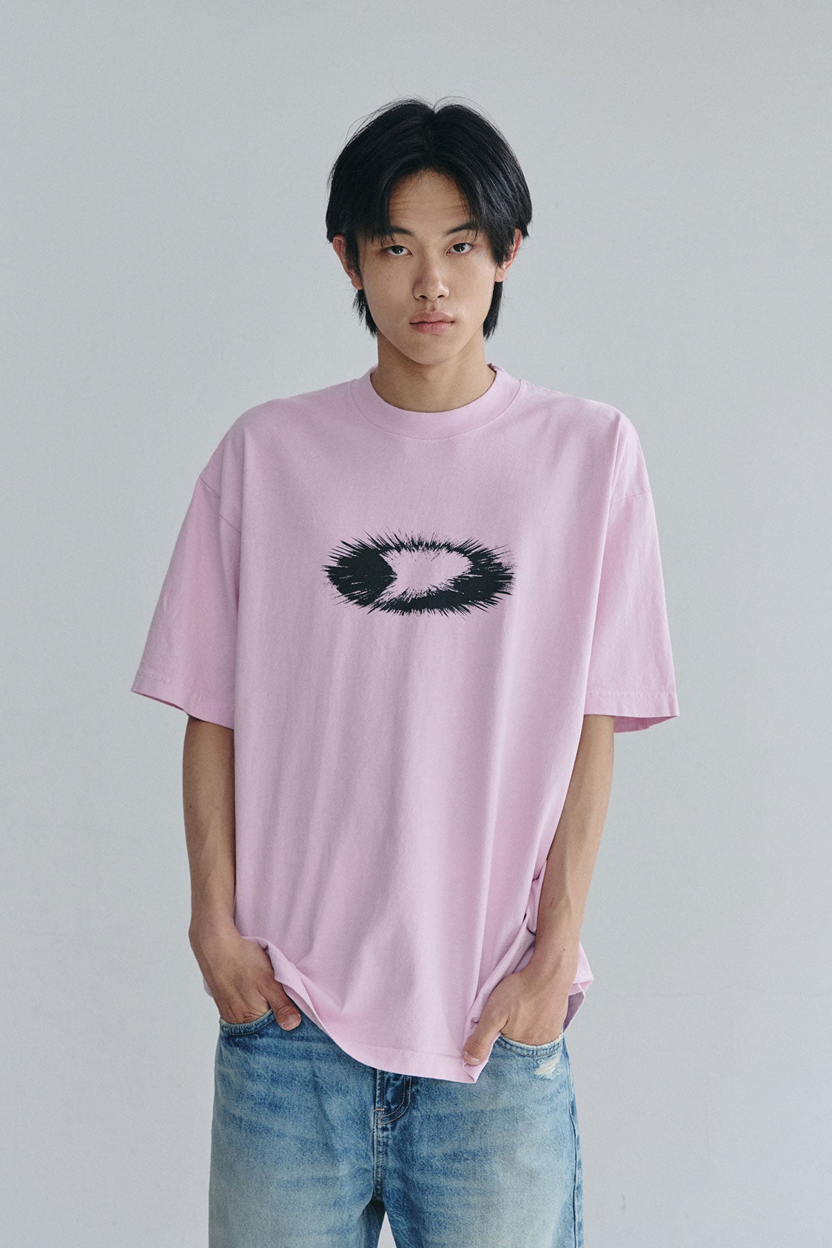VERT EXPLODING D-AXIS SSV GD 6.5OZ TEE PINK (Available on 26.05.07)
