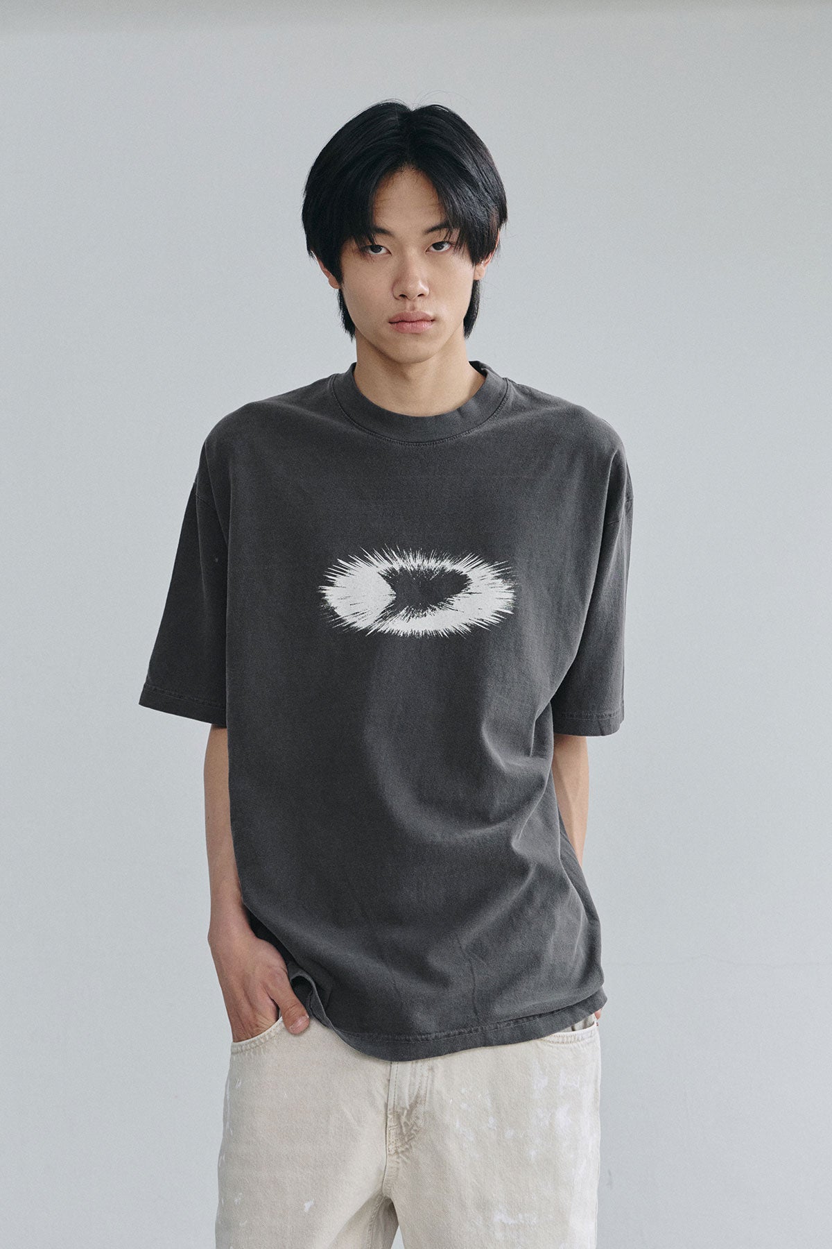VERT EXPLODING D-AXIS SSV GD 6.5OZ TEE VINTAGE BLACK (Available on 26.05.07)