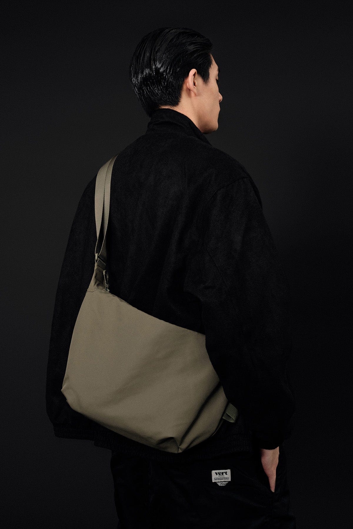 [INVITED] FOUND STONE JACKET BLACK