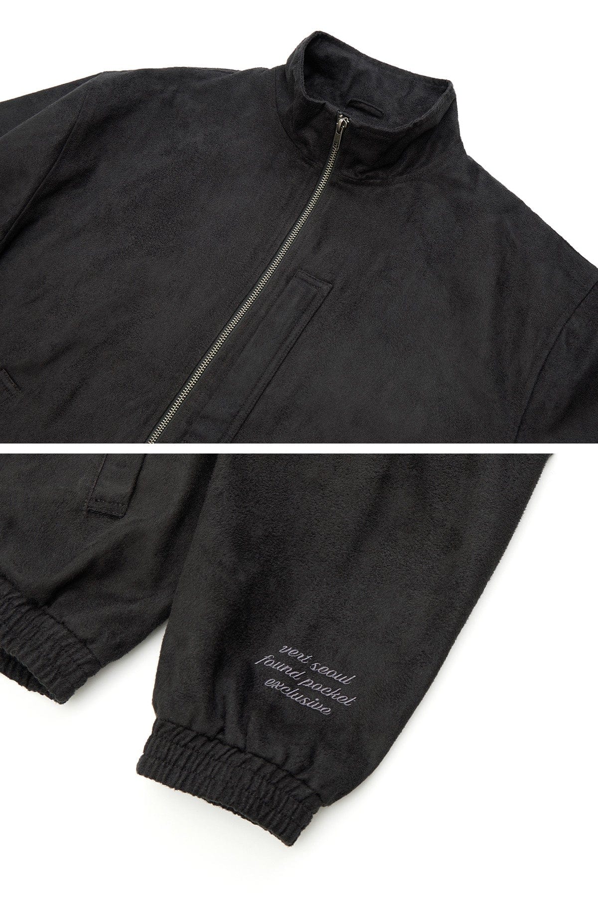 [INVITED] FOUND STONE JACKET BLACK