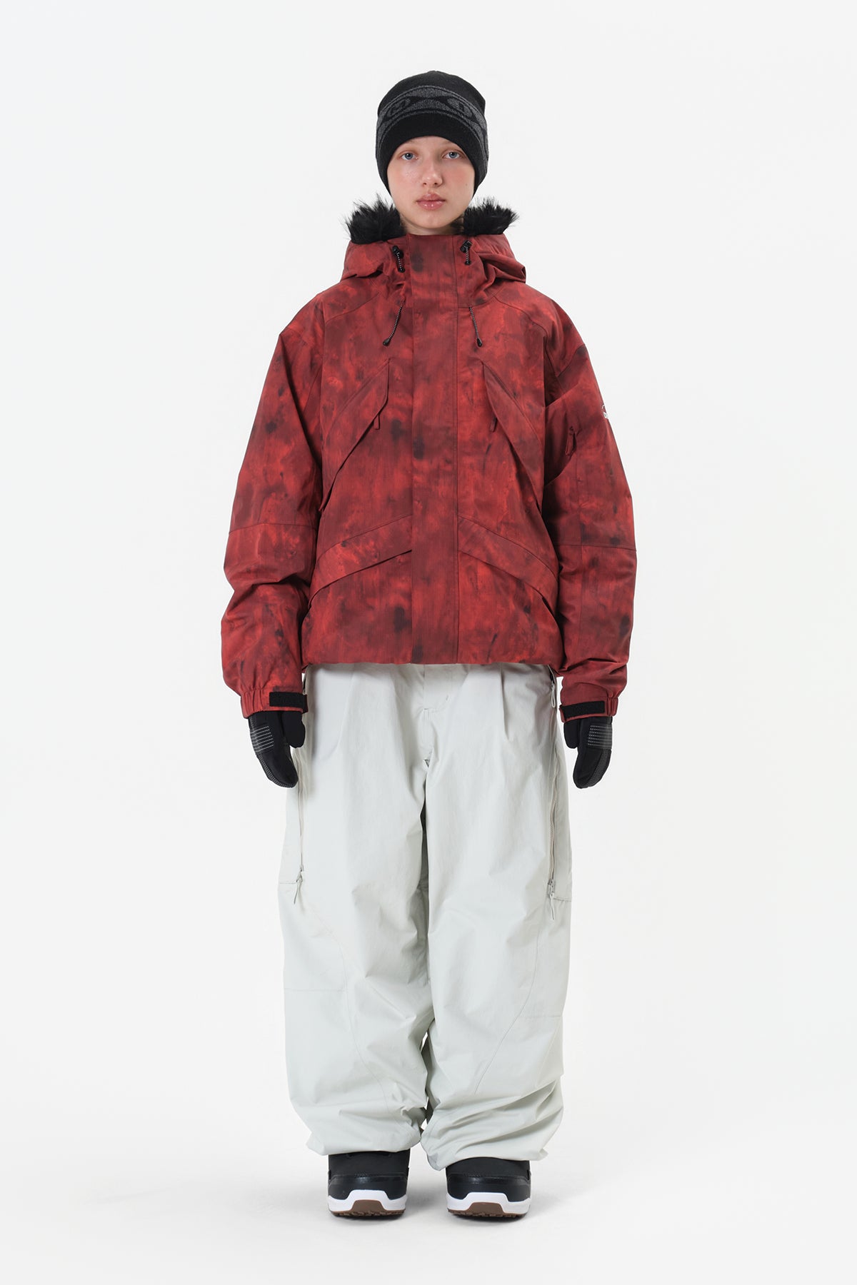 VERT GIANT CARGO PANTS (WIDE FIT LV.2) OFF WHITE