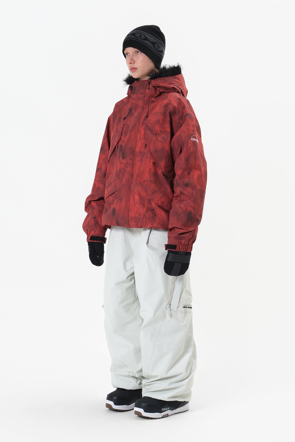 VERT GIANT CARGO PANTS (WIDE FIT LV.2) OFF WHITE