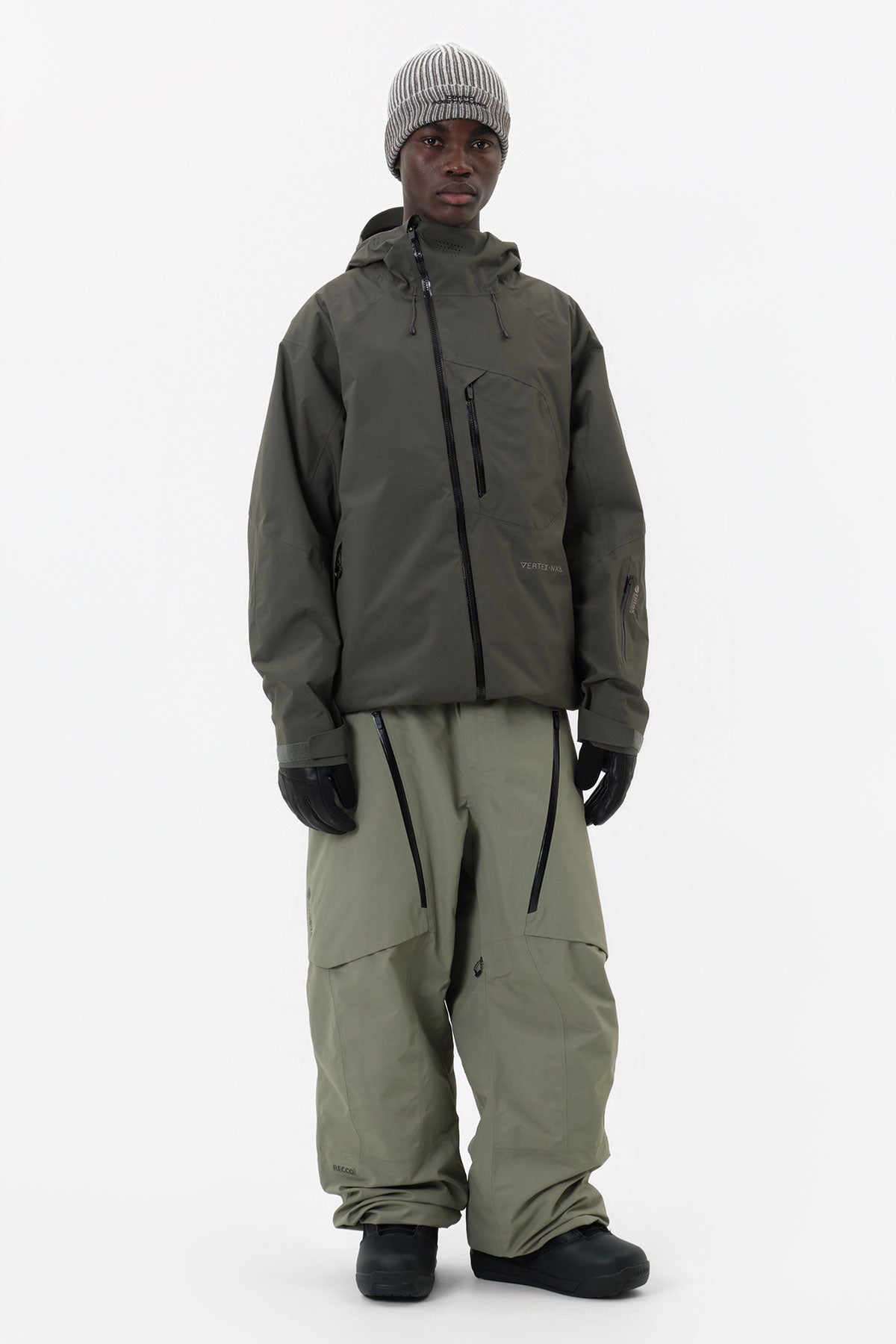 [INVITED] GORE-TEX CLASSIC LEATHER GLOVES BLACK