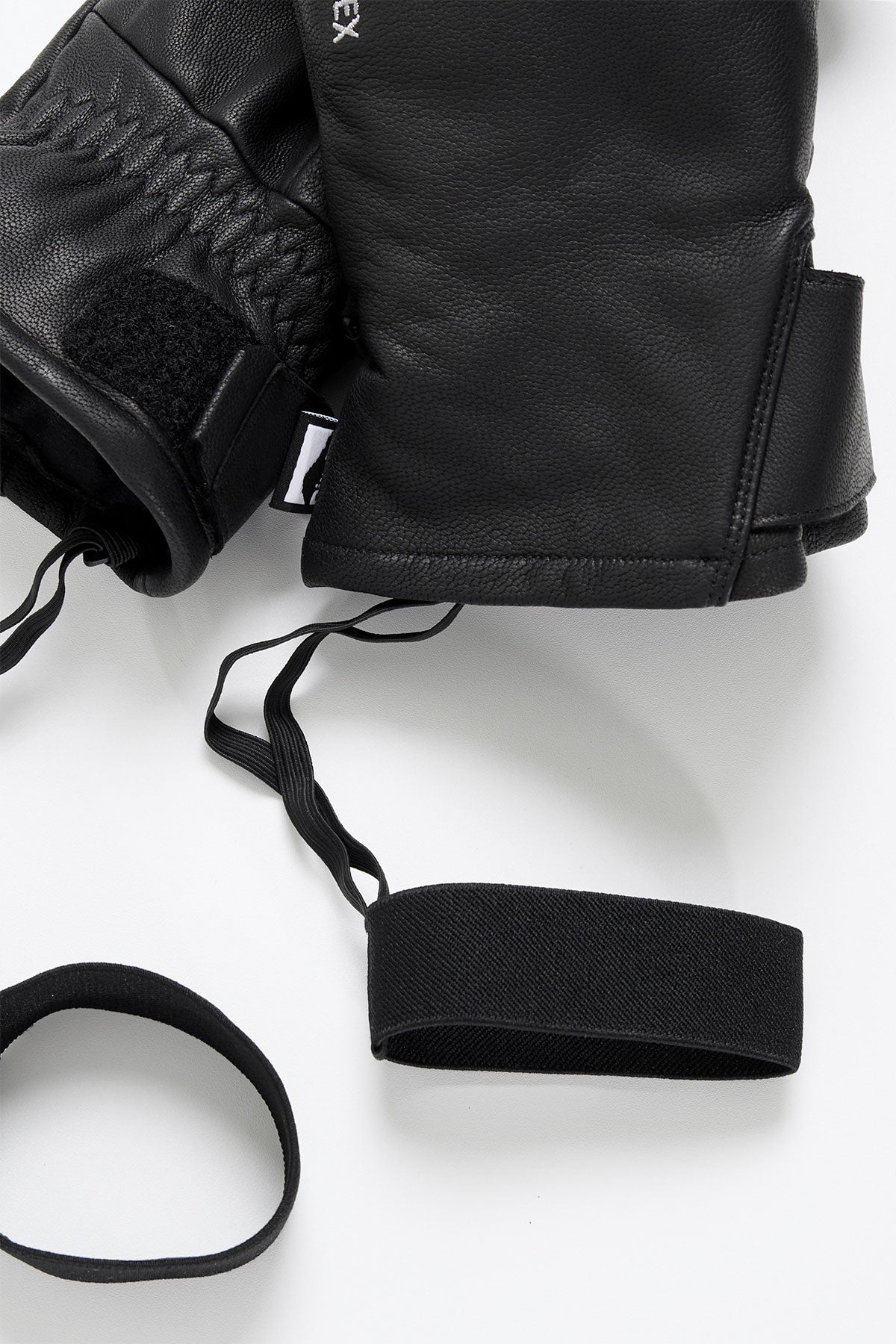 [INVITED] GORE-TEX CLASSIC LEATHER MITTEN BLACK