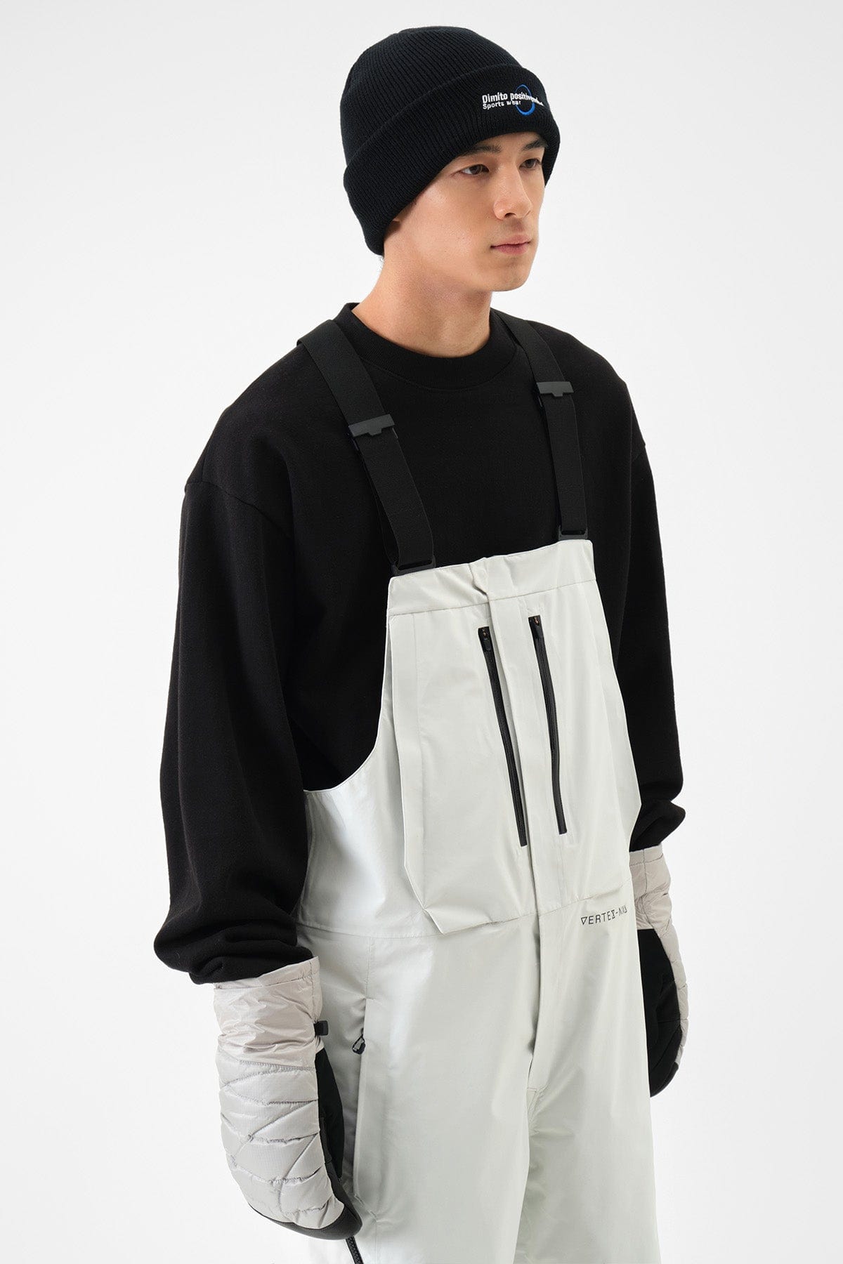 [INVITED] GORE-TEX DOWN MITTEN MIST GREY