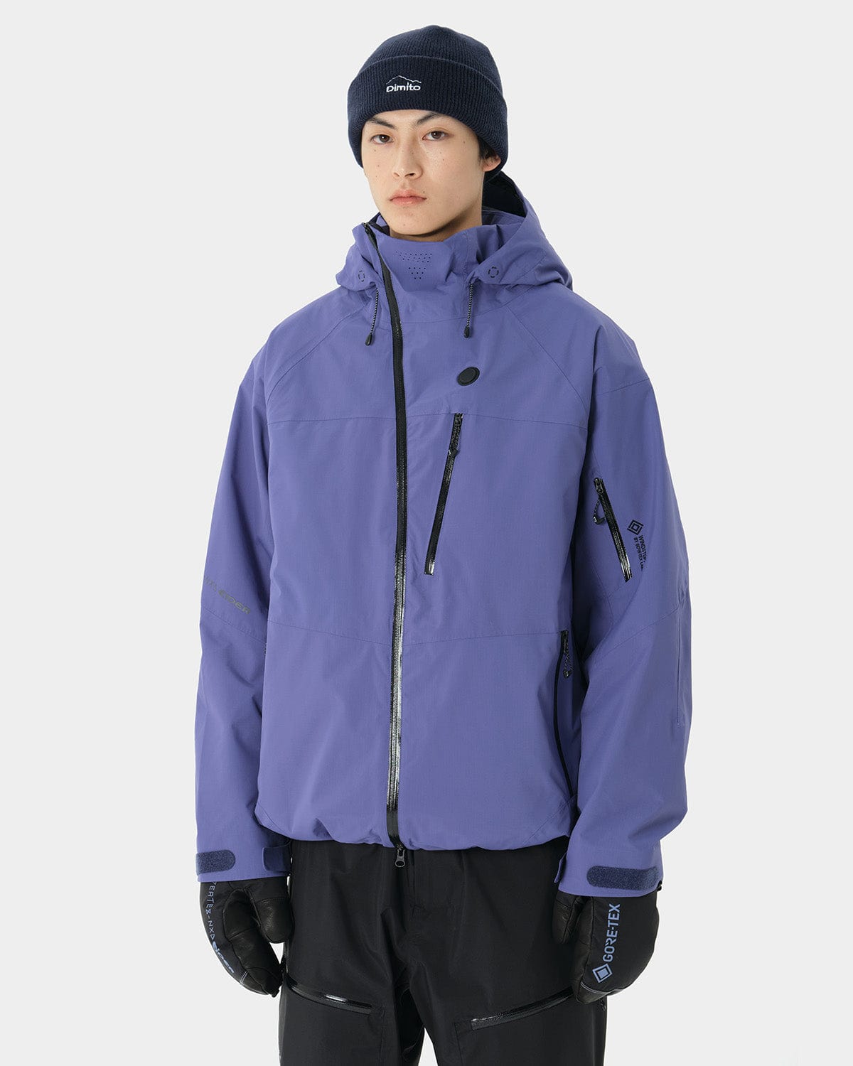 VERT GORE-TEX (VTX X EIDER) ZIP VENT MITTEN BLACK