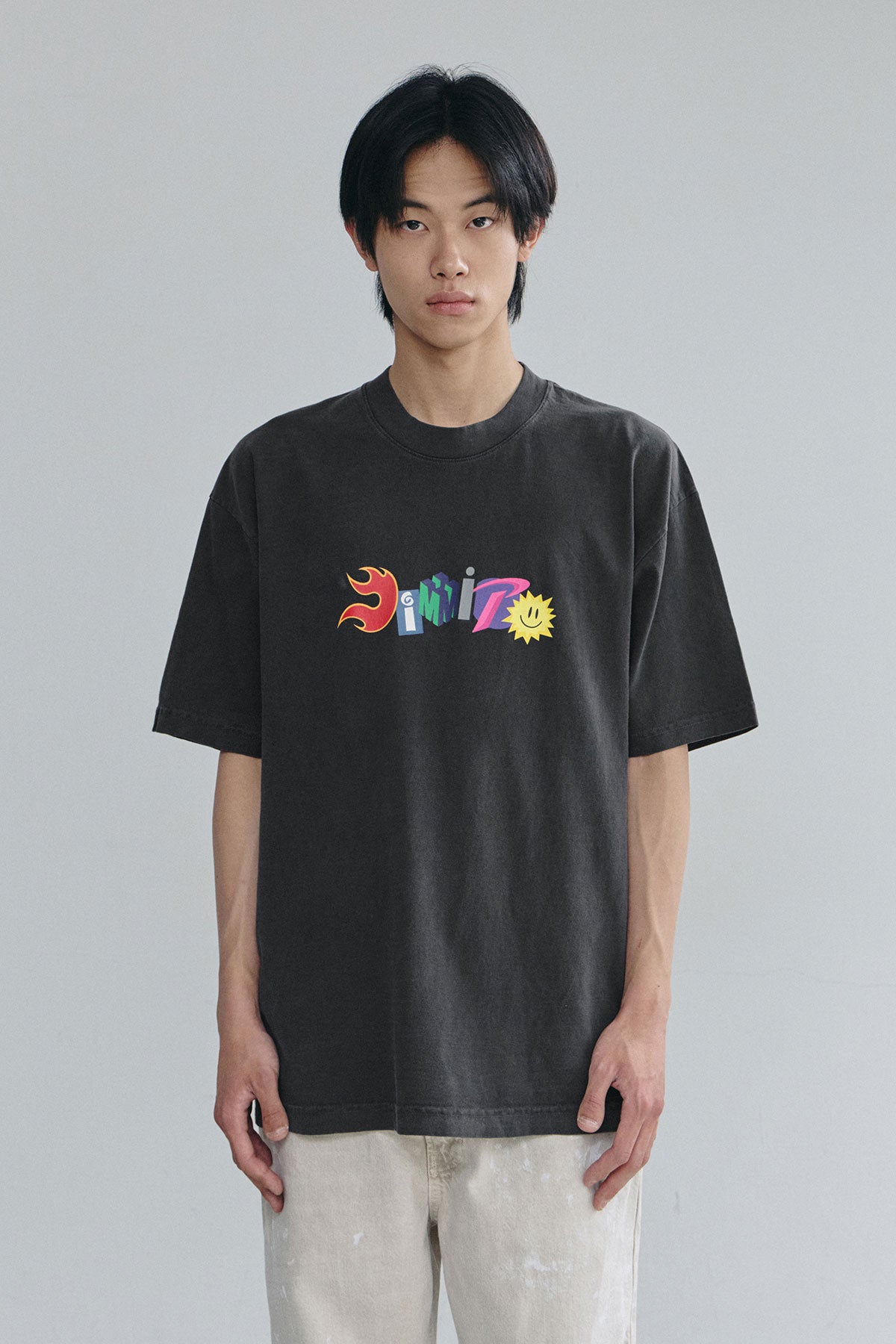 VERT GRAPHIC COMBO SSV GD 6.5OZ TEE VINTAGE BLACK (Available on 26.05.07)