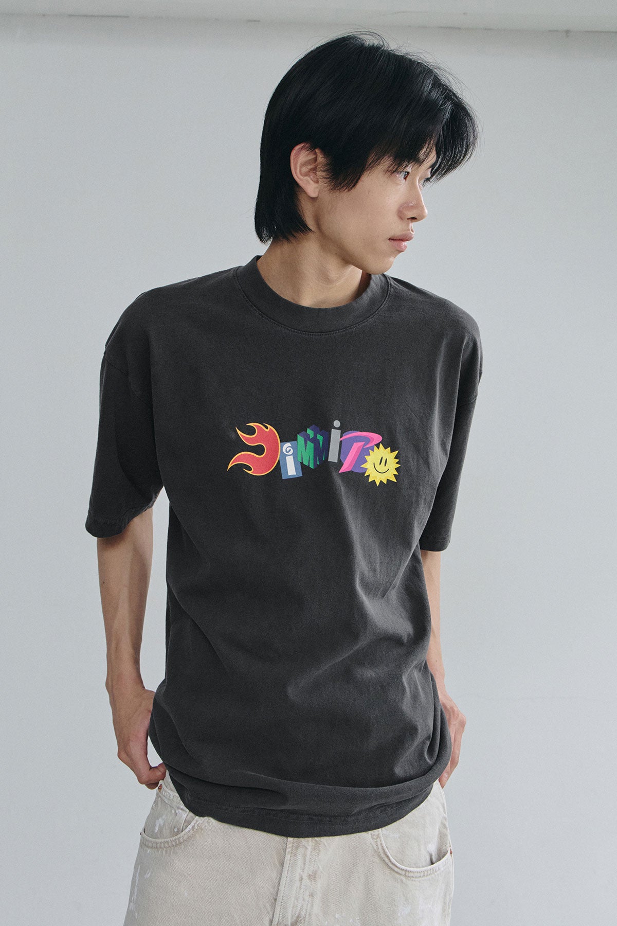 VERT GRAPHIC COMBO SSV GD 6.5OZ TEE VINTAGE BLACK (Available on 26.05.07)