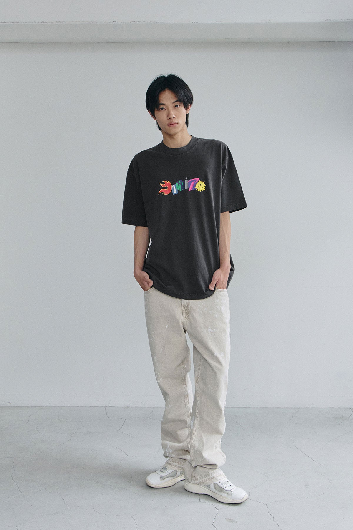 VERT GRAPHIC COMBO SSV GD 6.5OZ TEE VINTAGE BLACK (Available on 26.05.07)
