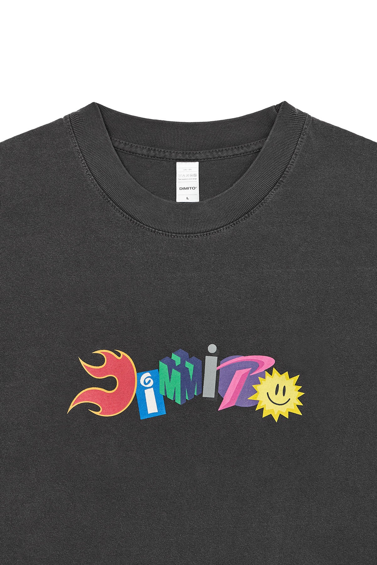 VERT GRAPHIC COMBO SSV GD 6.5OZ TEE VINTAGE BLACK (Available on 26.05.07)