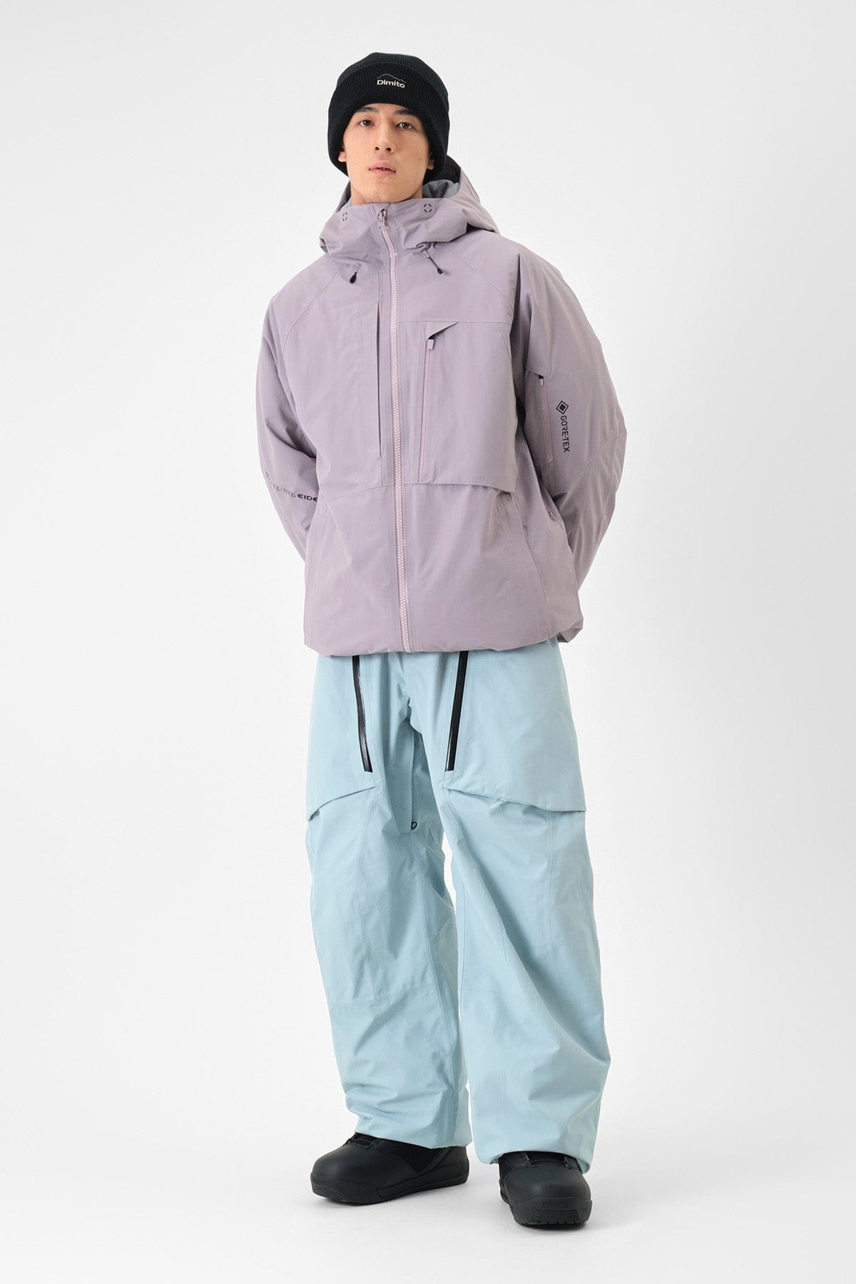 [INVITED] GTX 2L DOWN JACKET LILAC GREY