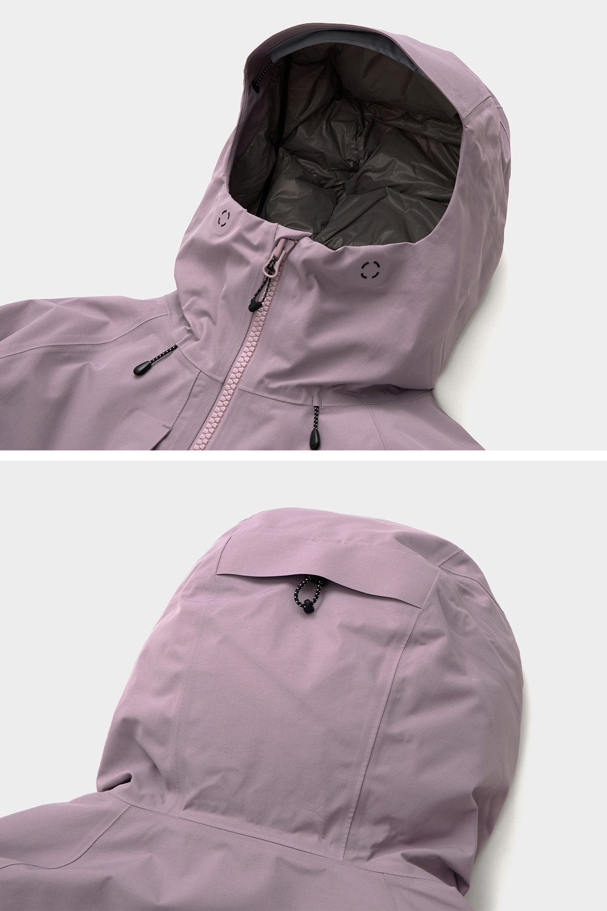 [INVITED] GTX 2L DOWN JACKET LILAC GREY
