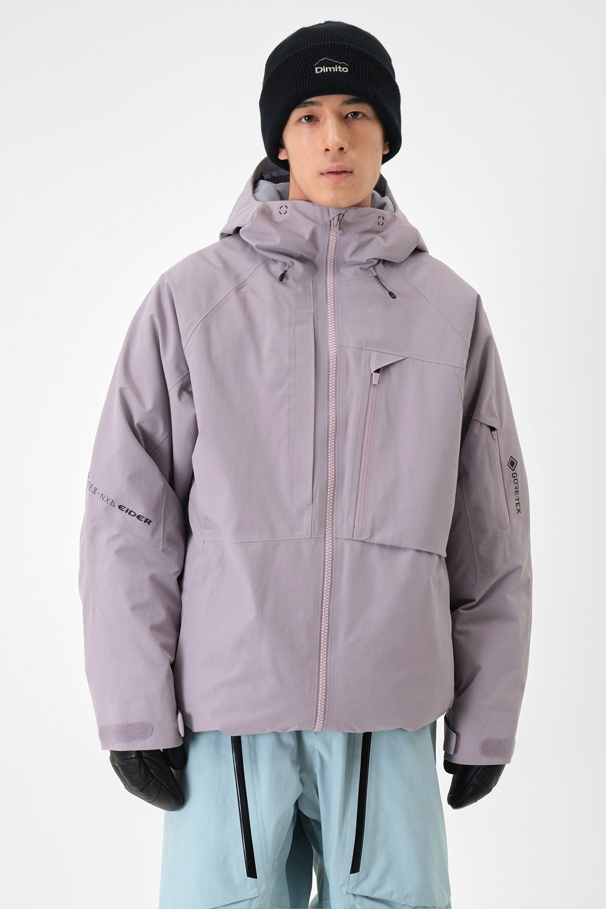 [INVITED] GTX 2L DOWN JACKET LILAC GREY