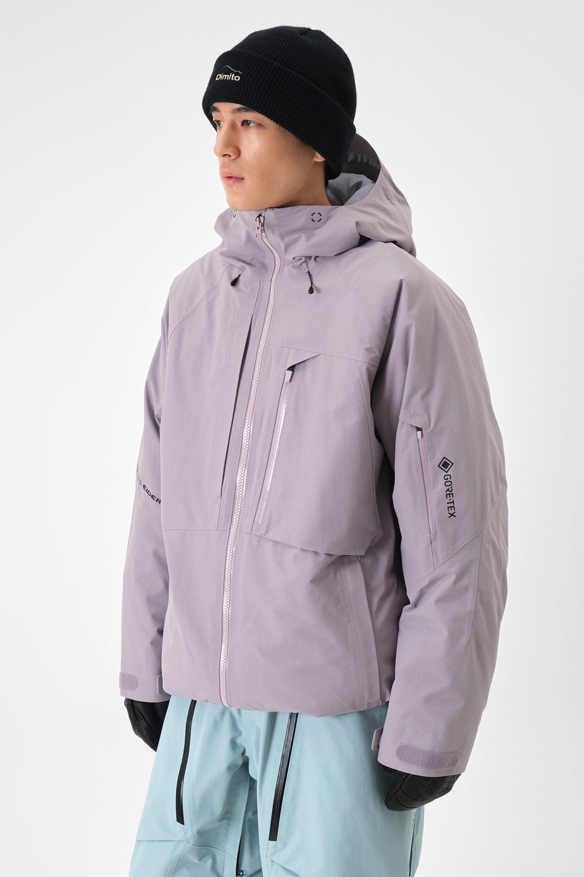 [INVITED] GTX 2L DOWN JACKET LILAC GREY