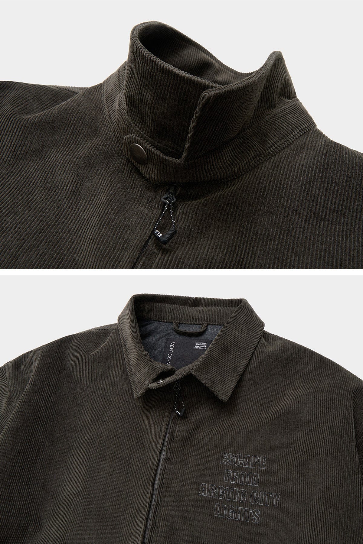 [INVITED] GTX CORDUROY JACKET SHADOW GREY