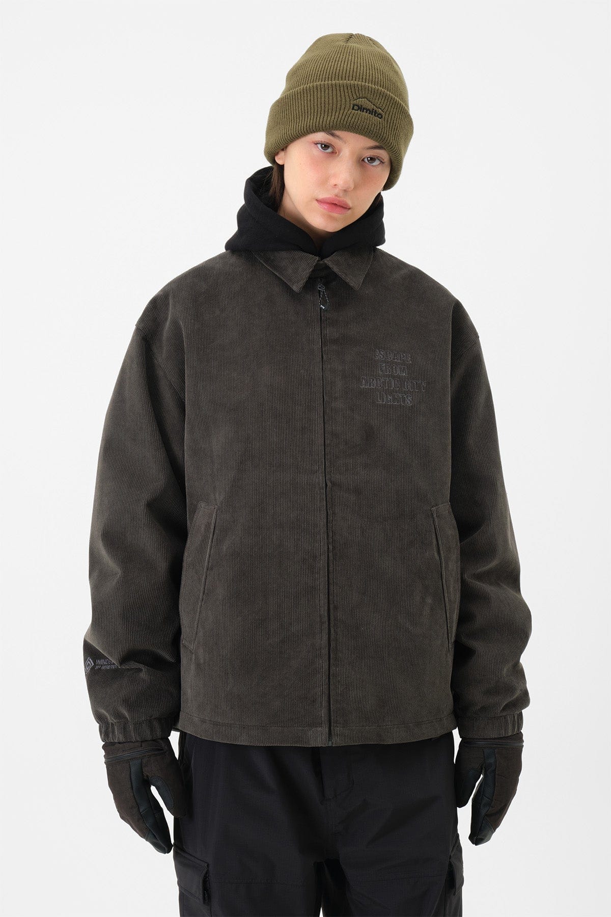 [INVITED] GTX CORDUROY JACKET SHADOW GREY
