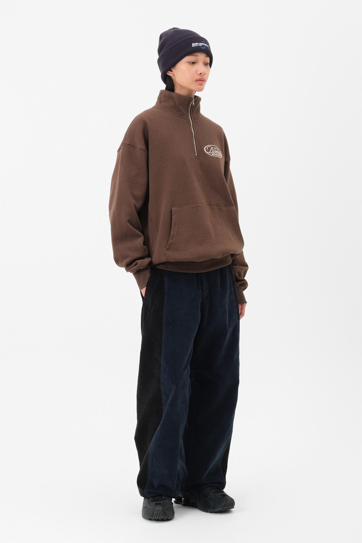 VERT GTX LINE CORDUROY PANTS NAVY (Wide fit)