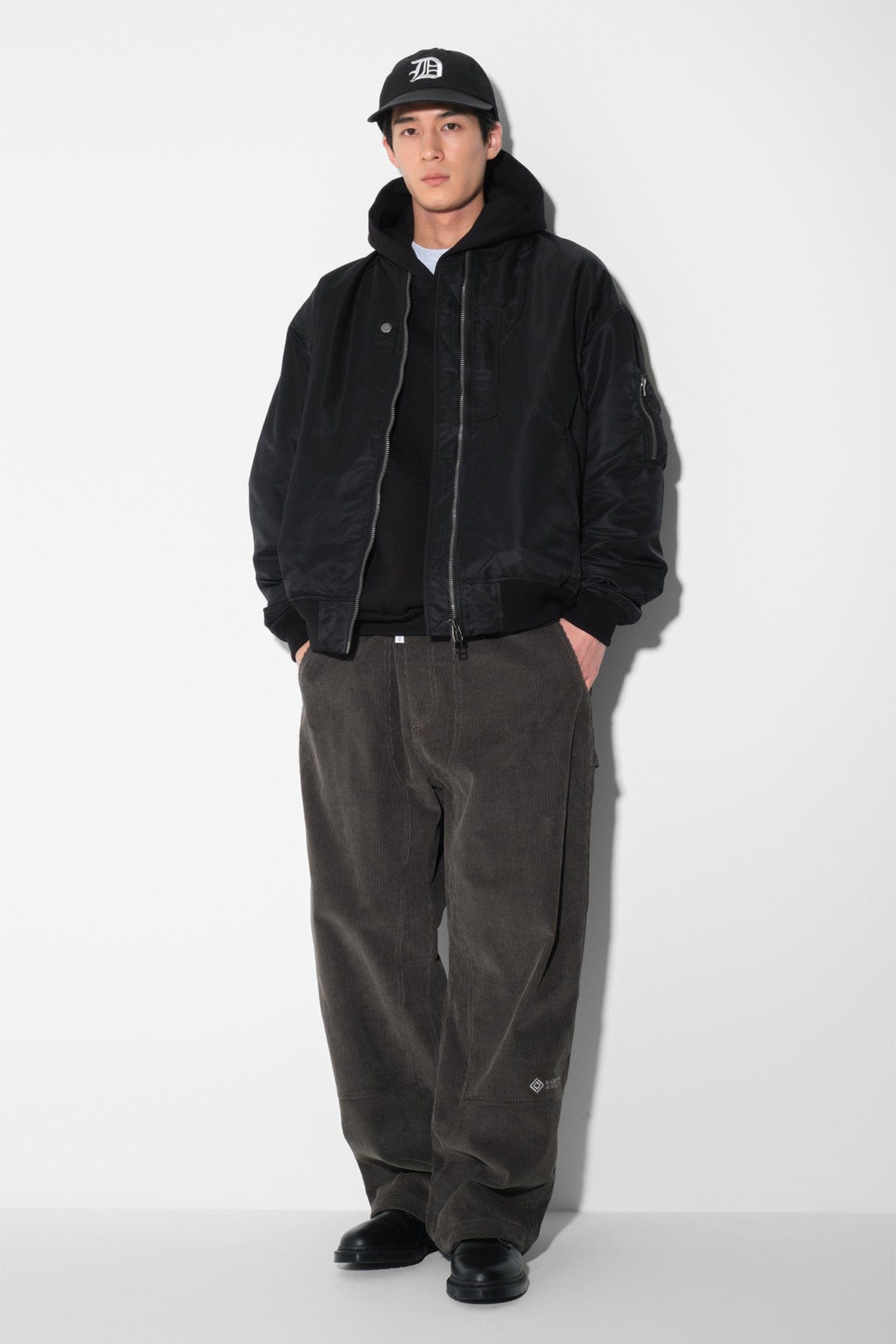 [INVITED] GTX MA-1 JACKET BLACK