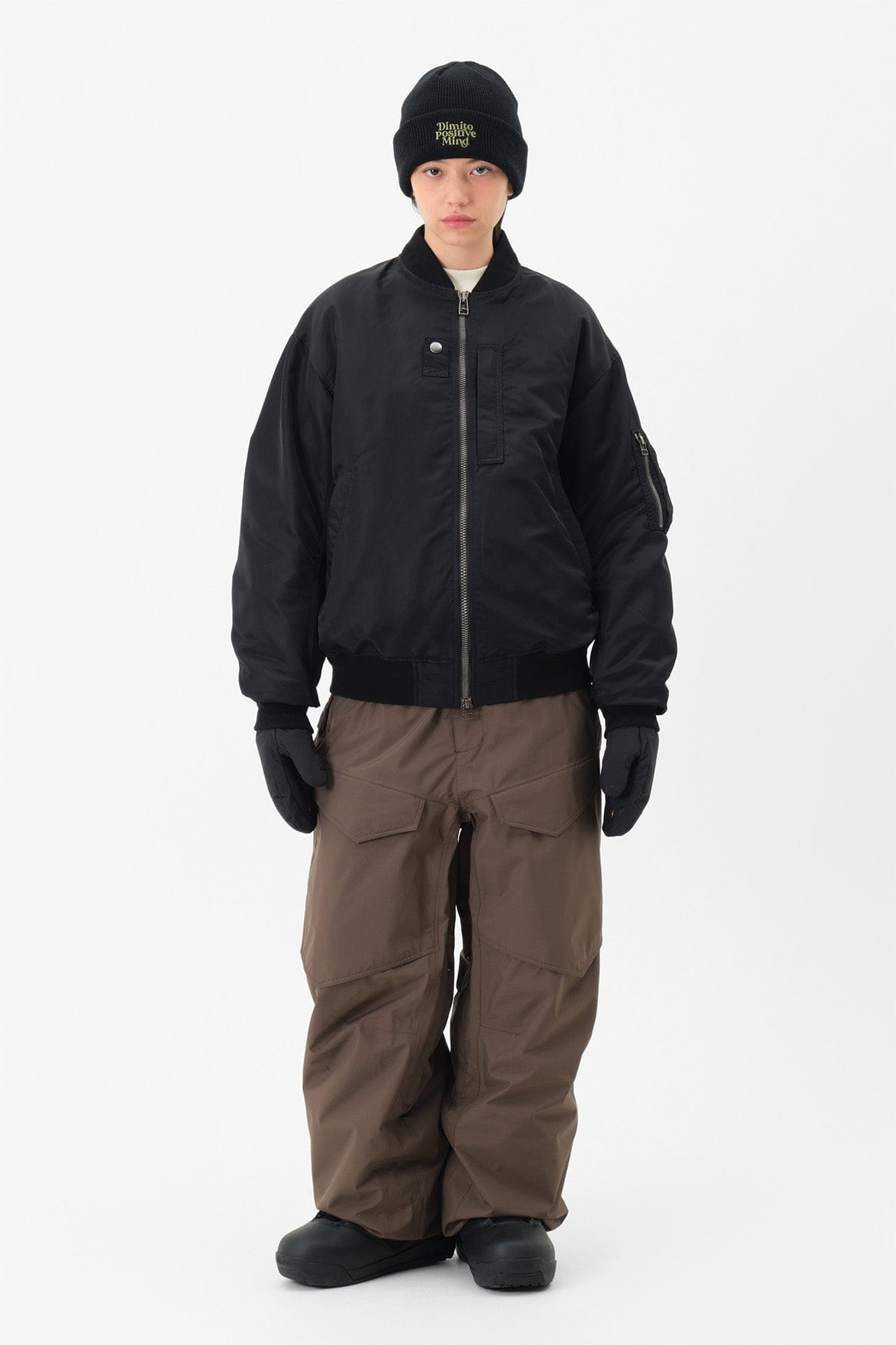 [INVITED] GTX MA-1 JACKET BLACK