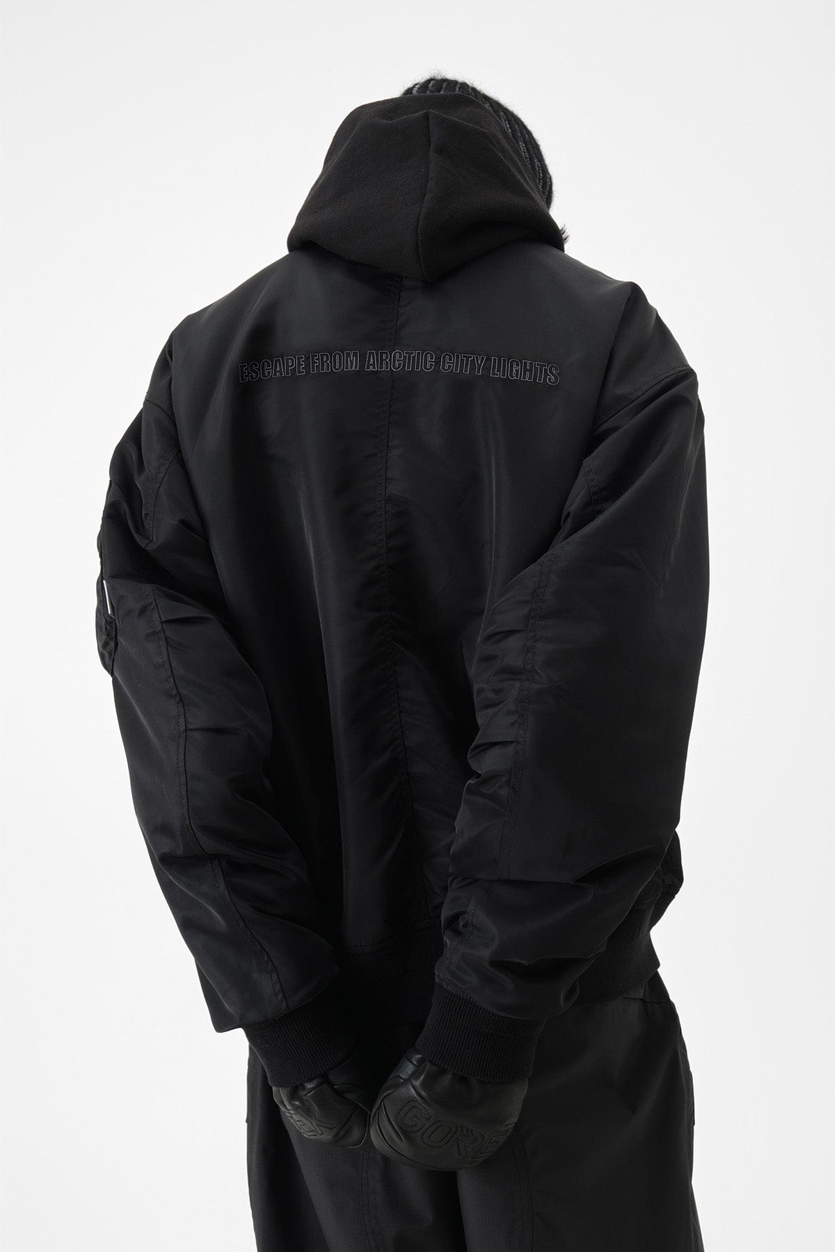 [INVITED] GTX MA-1 JACKET BLACK